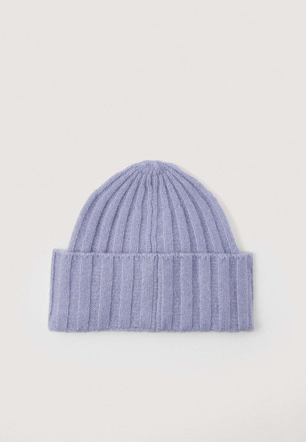 HERITAGE PLAQUE WOOL BLEND BEANIE - Beanie - periwinkle dusk