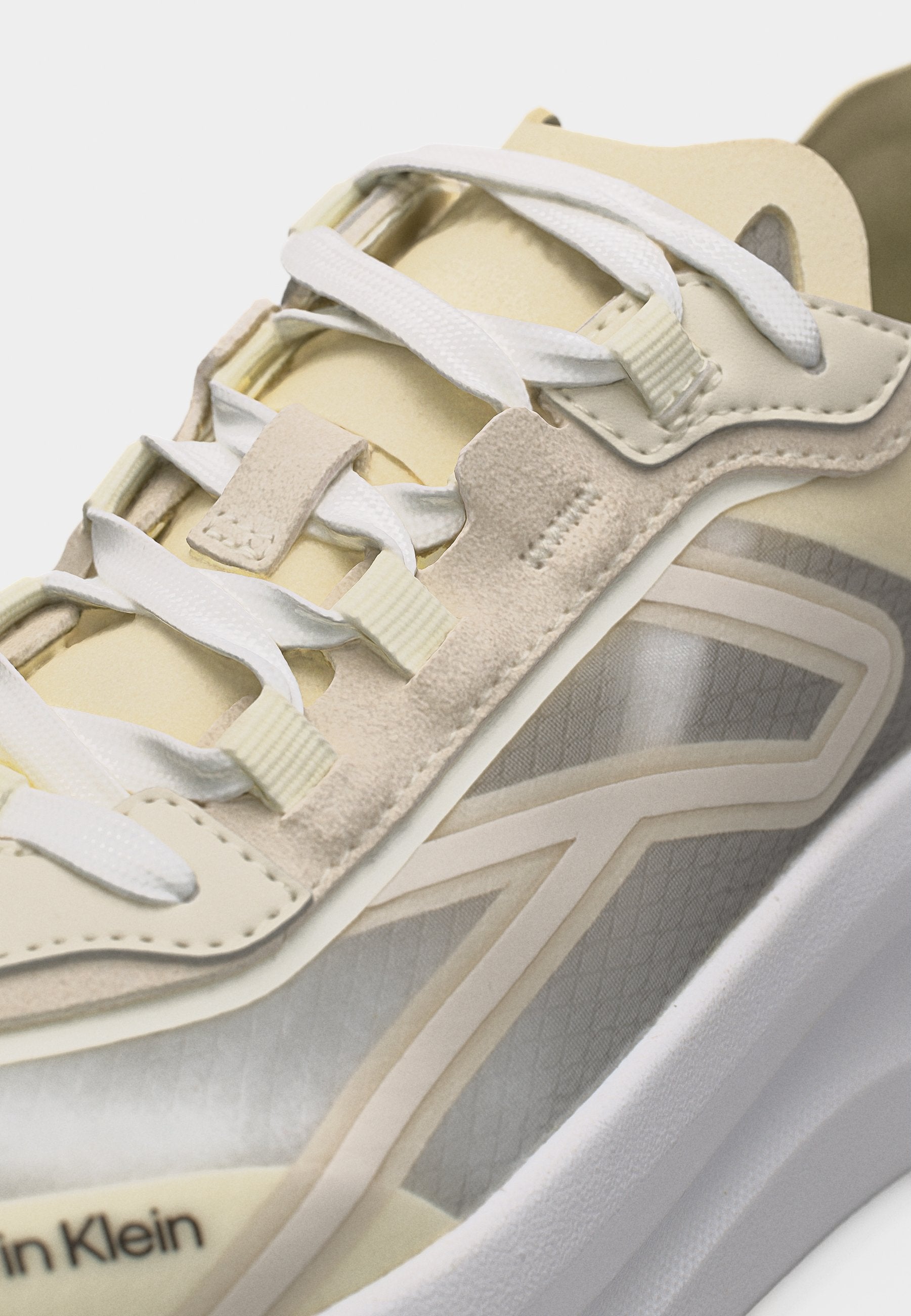 CHUNKY RUN - Trainers - bright white/marshmallow/ecru