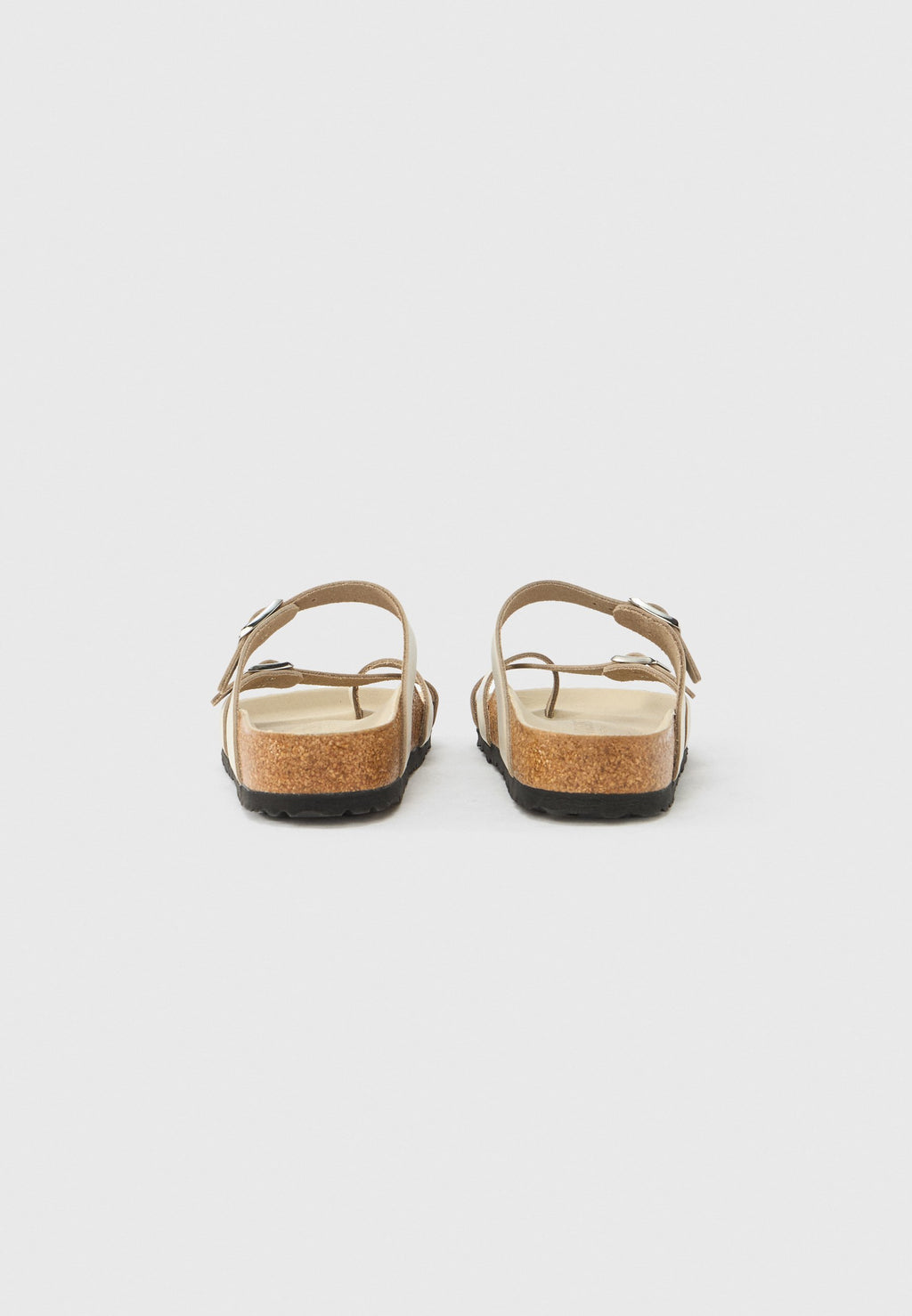 MAYARI LENA AMALFI OYSTER HEXN REGULAR - T-bar sandals - oyster