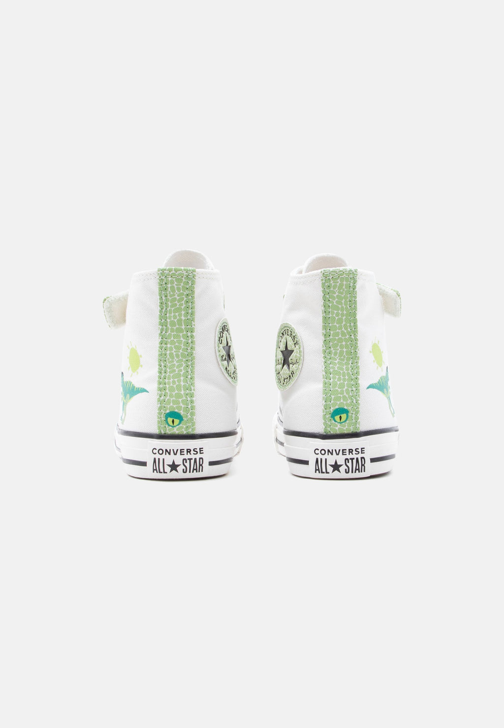 CHUCK TAYLOR ALL STAR EASY ON DINOS UNISEX - High-top trainers - vintage white/fresh cut