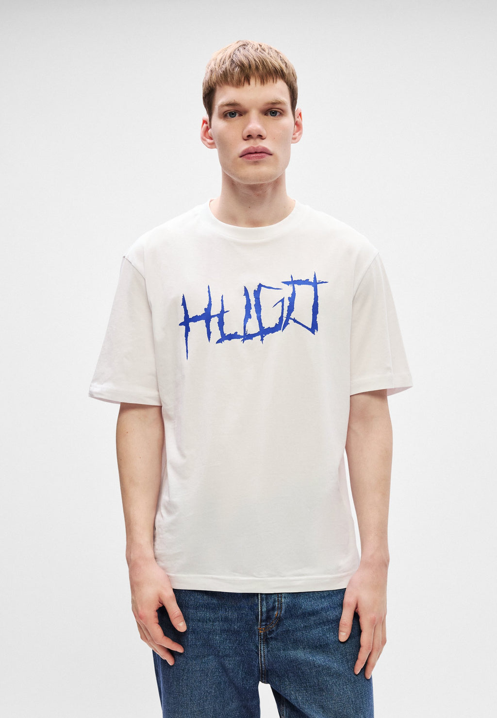 NAMERIX - Print T-shirt - open white