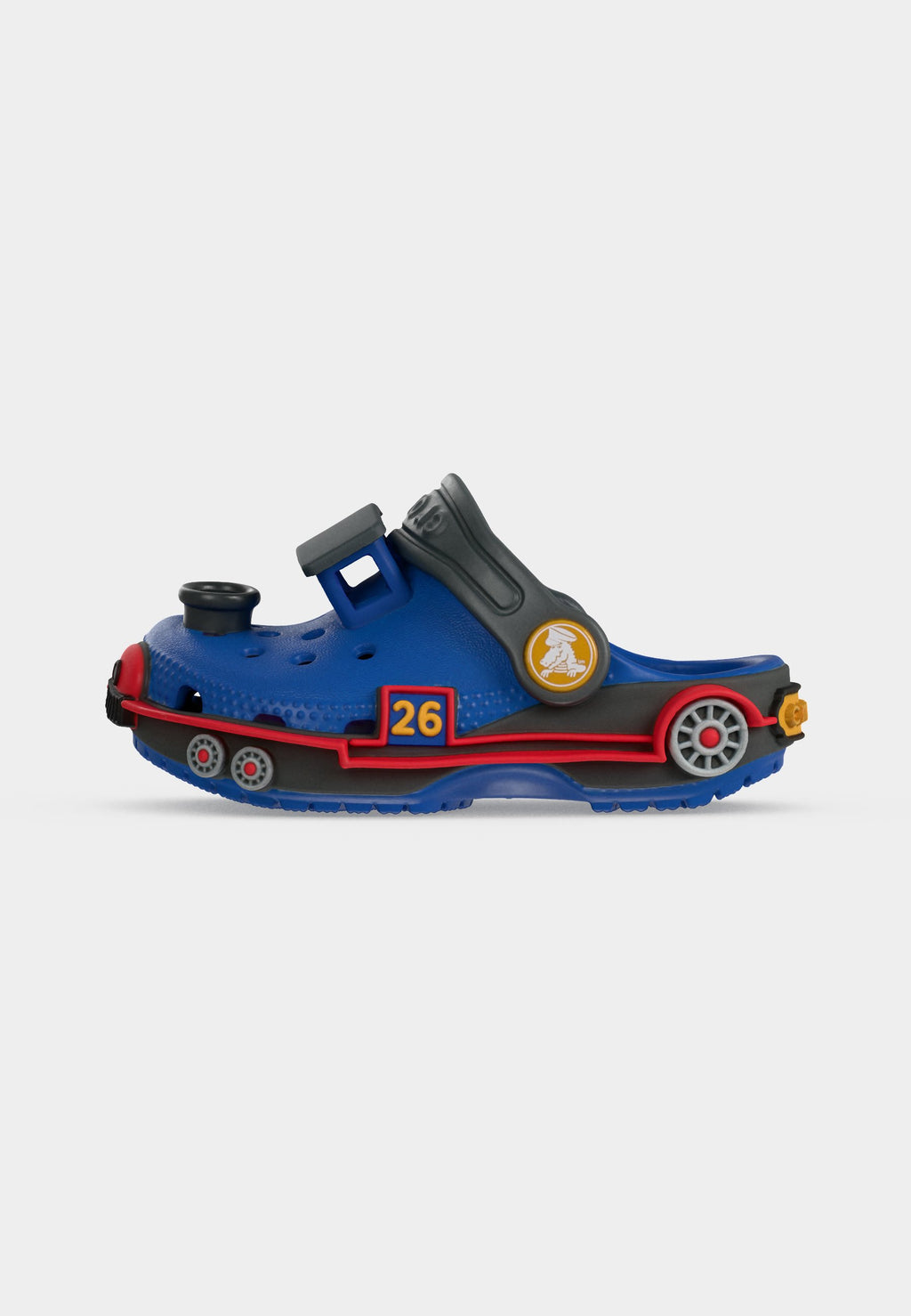CLASSIC IAM TRAIN UNISEX - Slippers - blue bolt/carbon