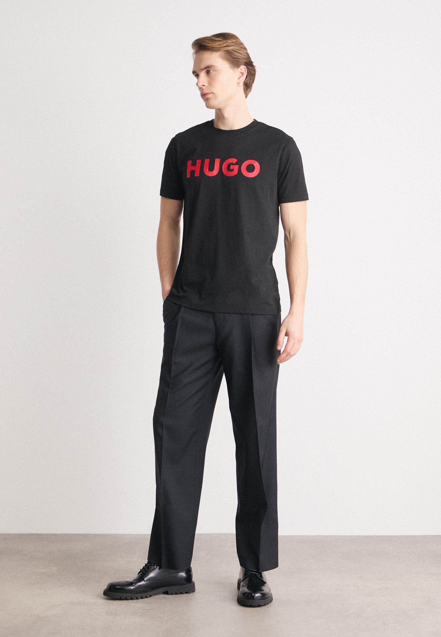 DULIVIO - Print T-shirt - black