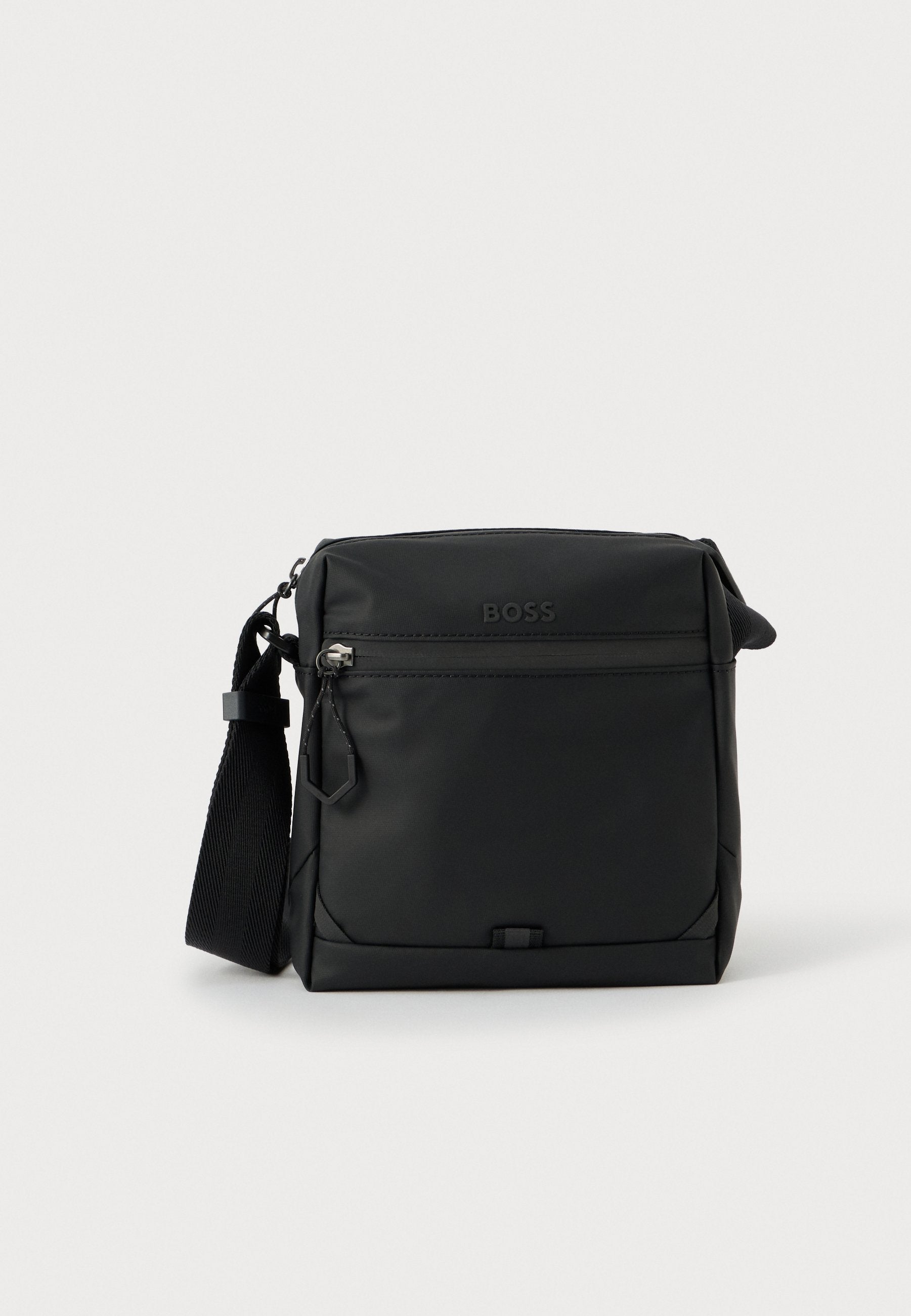 STENSON ZIP - Cross body bag - black