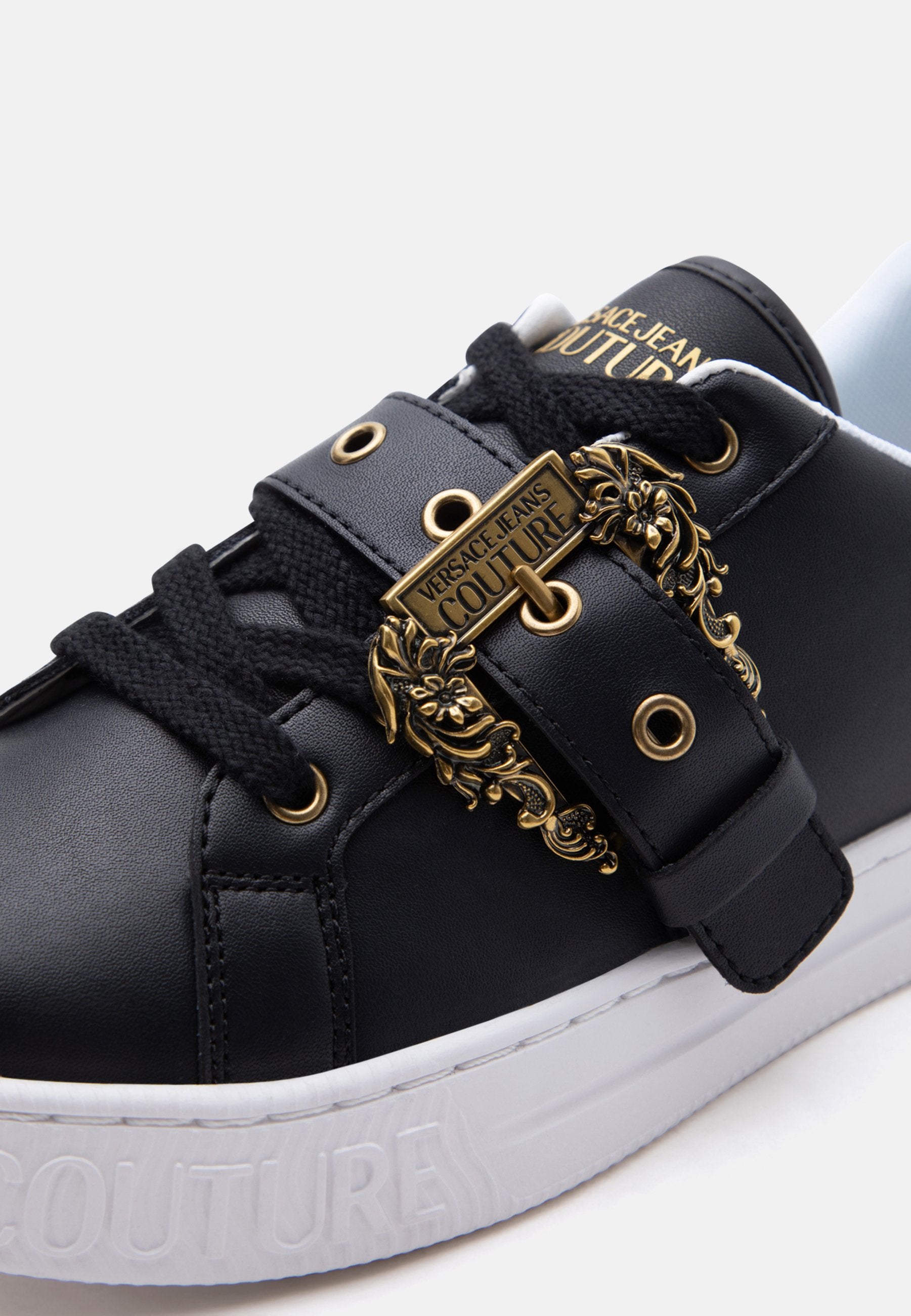 FONDO COURT - Trainers - black/gold-coloured