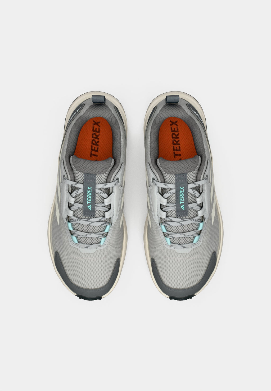 ANYLANDER - Hiking shoes - grey two/chalk white/alumina