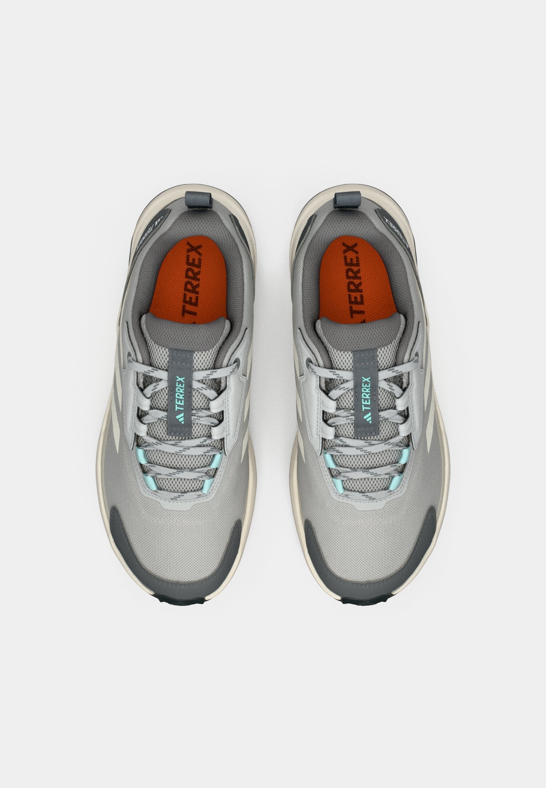 ANYLANDER - Hiking shoes - grey two/chalk white/alumina