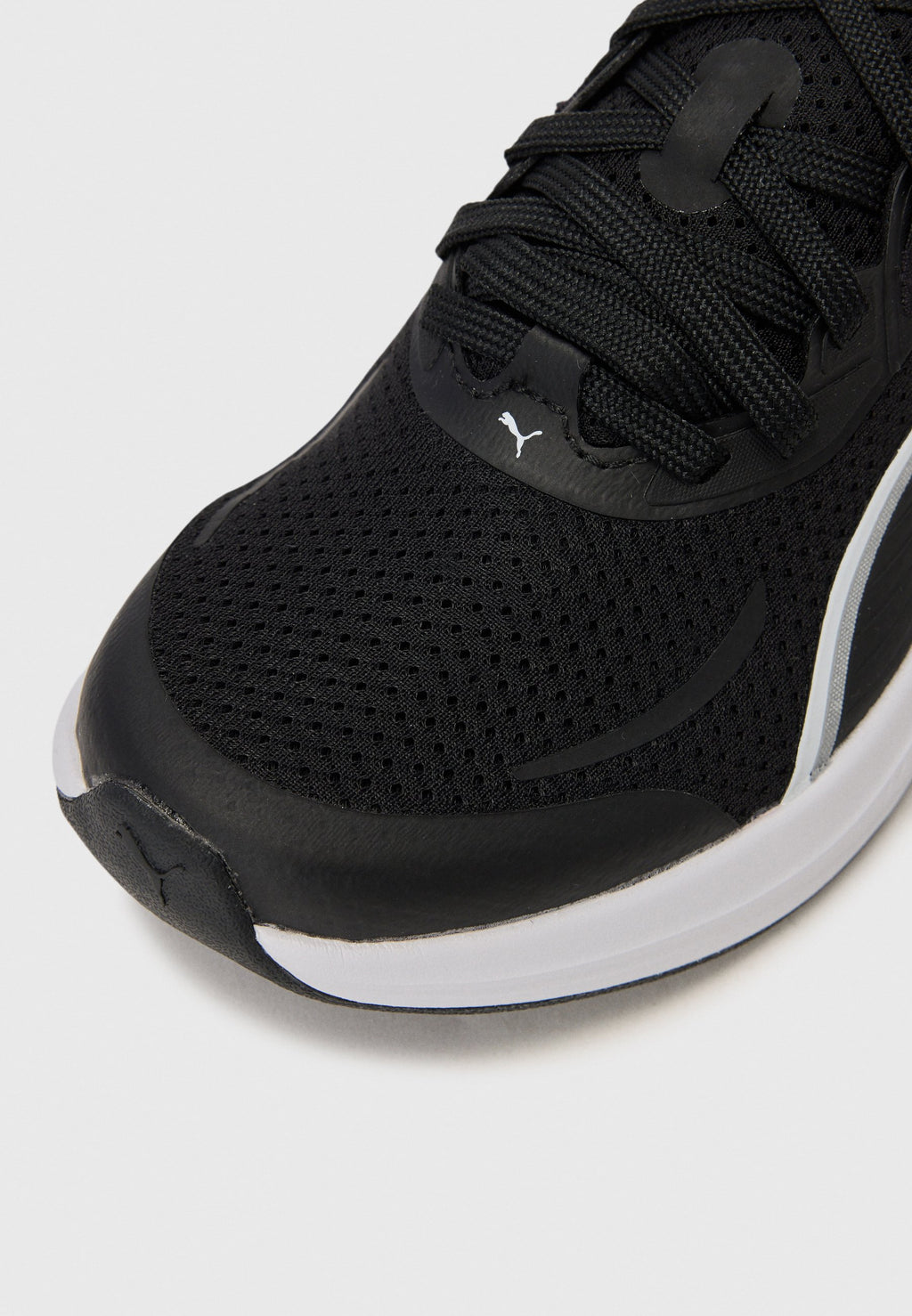 SKYROCKET LITE 2 JR UNISEX - Road running shoes - black/white/silver-coloured