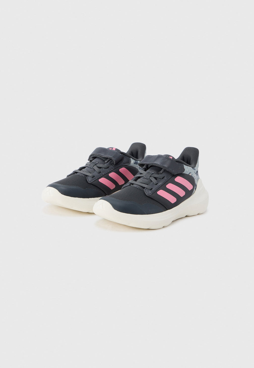 TENSAUR RUN 3.0 UNISEX - Road running shoes - grey/bliss pink/off white