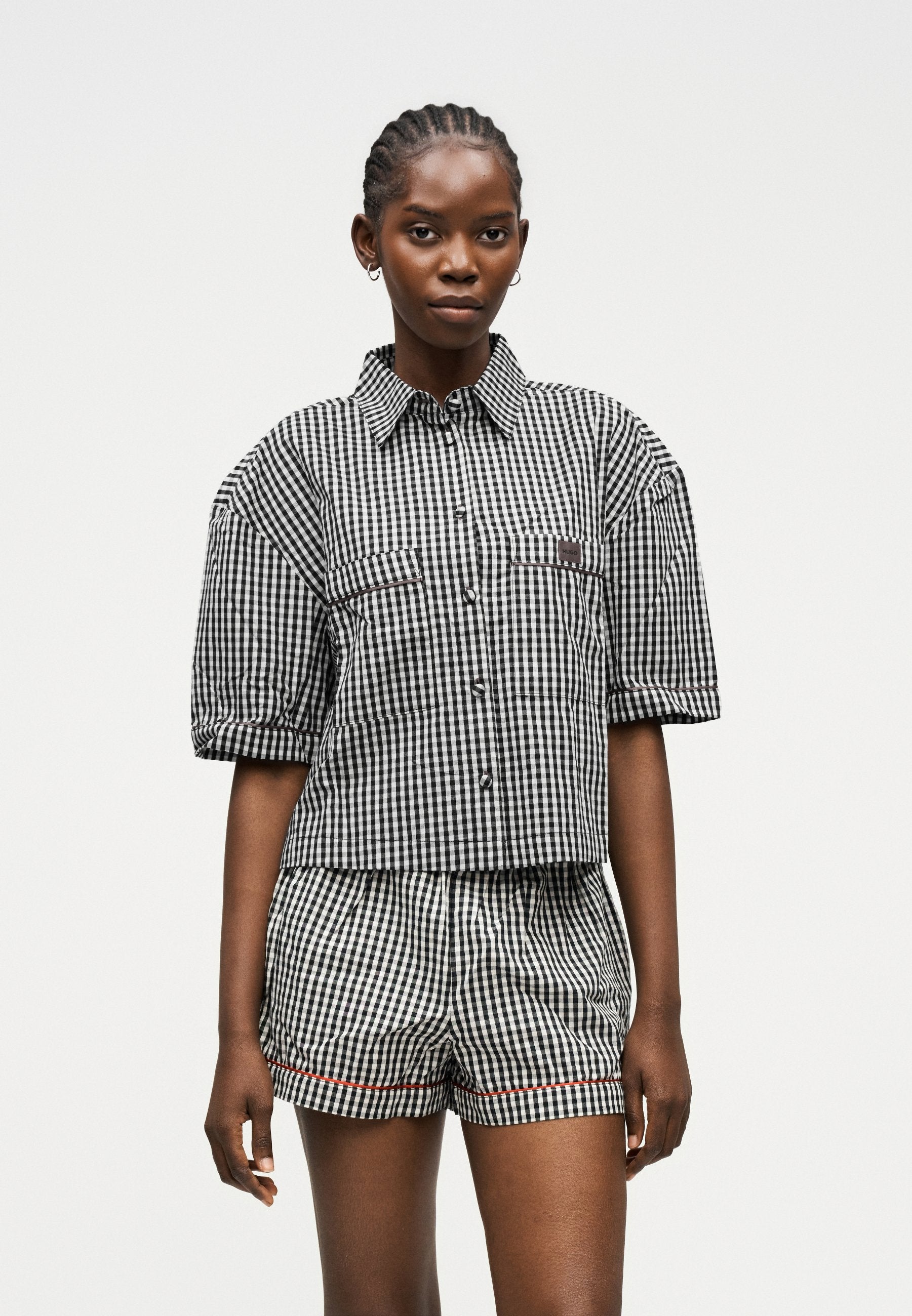 SHIRT - Pyjama top - open white