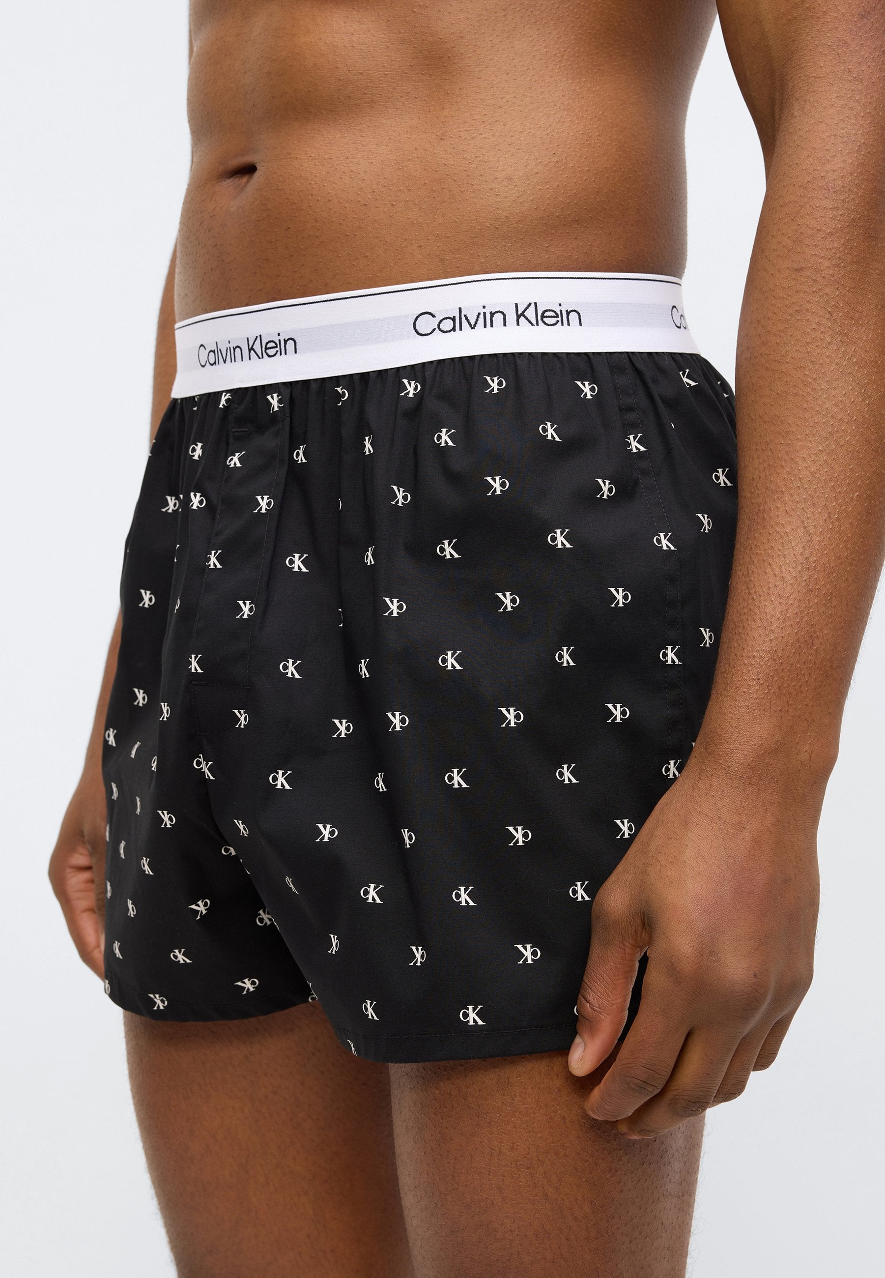 SLIM ICON 3 PACK - Boxer shorts - black/classic white