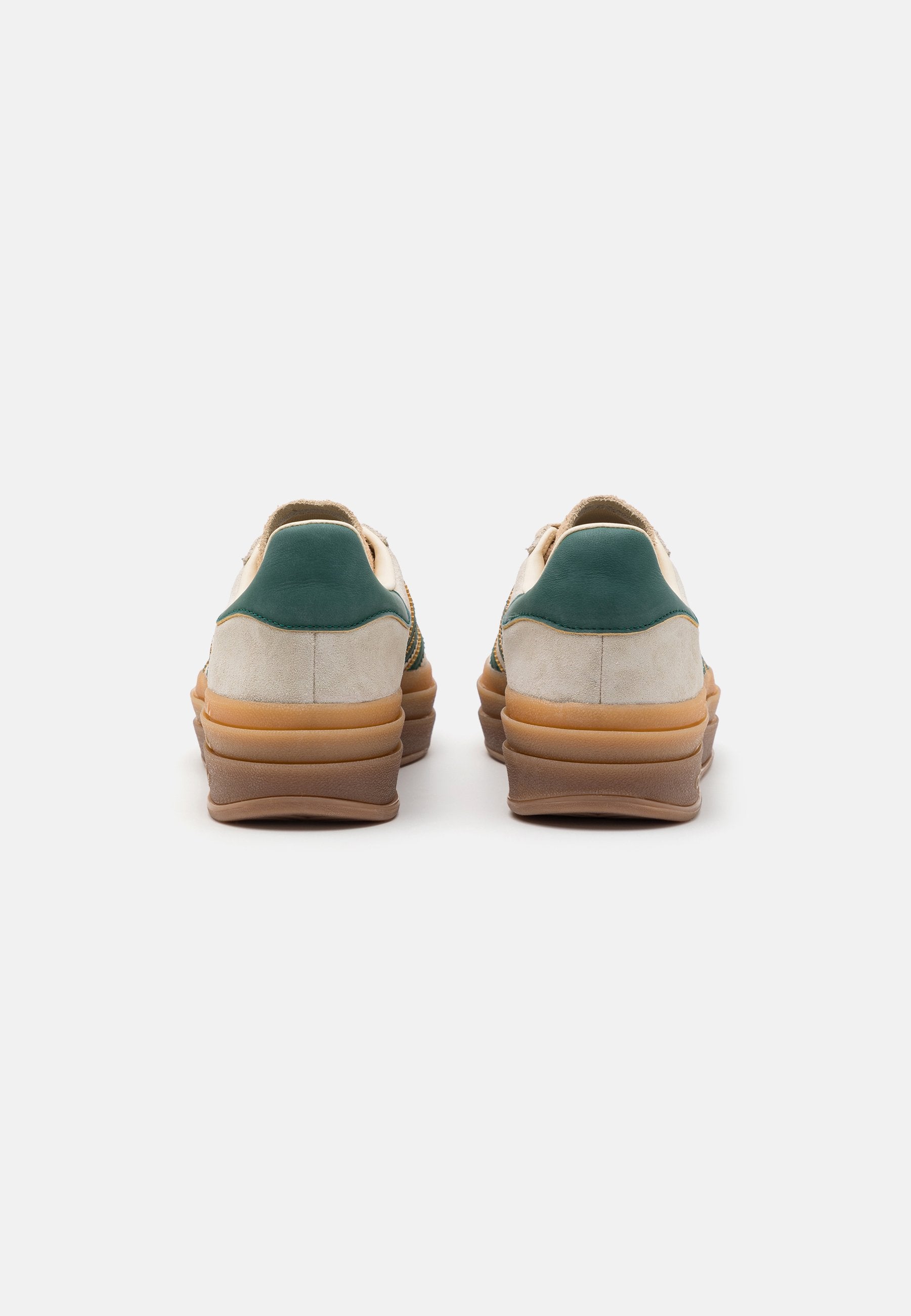 GAZELLE BOLD W - Spor Ayakkabı - krem beyaz/kolej yeşili/sihirli bej