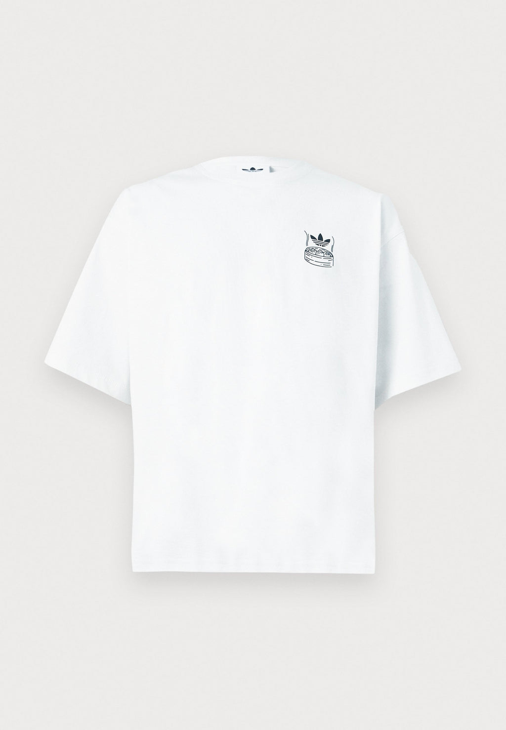 CHOPSTICKS TEE UNISEX - Print T-shirt - core white