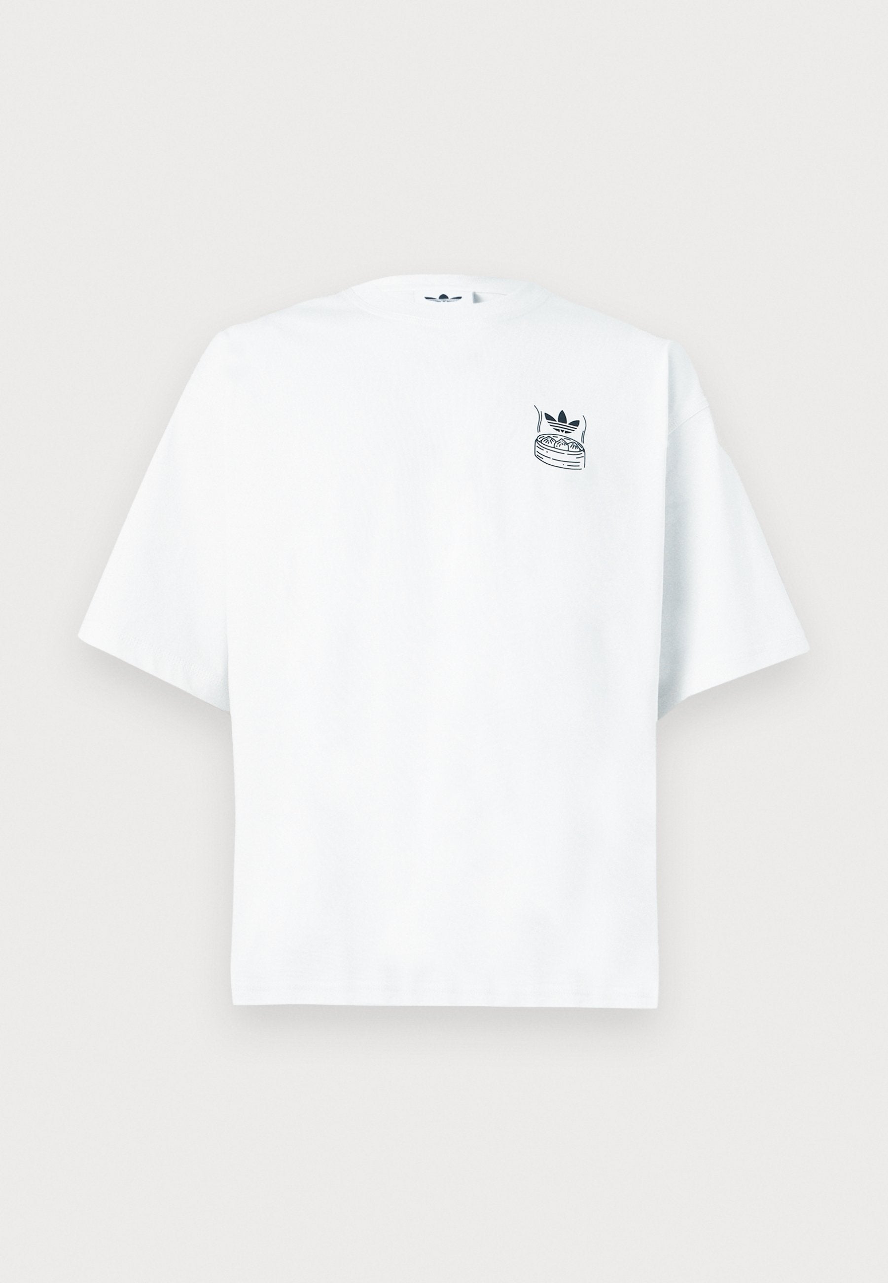 CHOPSTICKS TEE UNISEX - Print T-shirt - core white