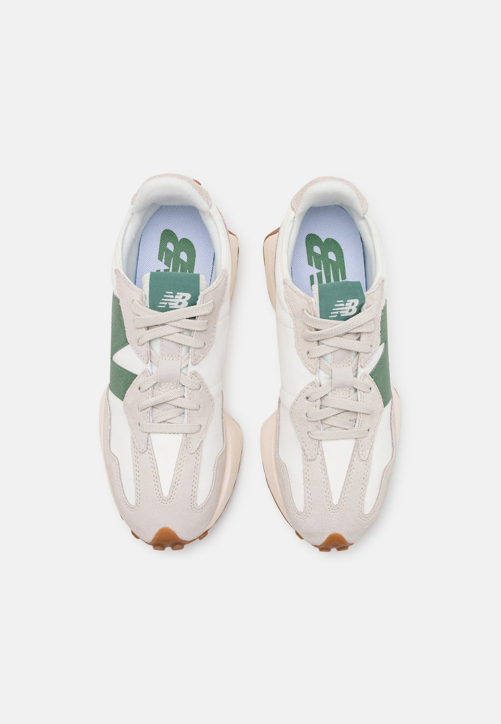 U327 UNISEX - Baskets - gris clair/olive
