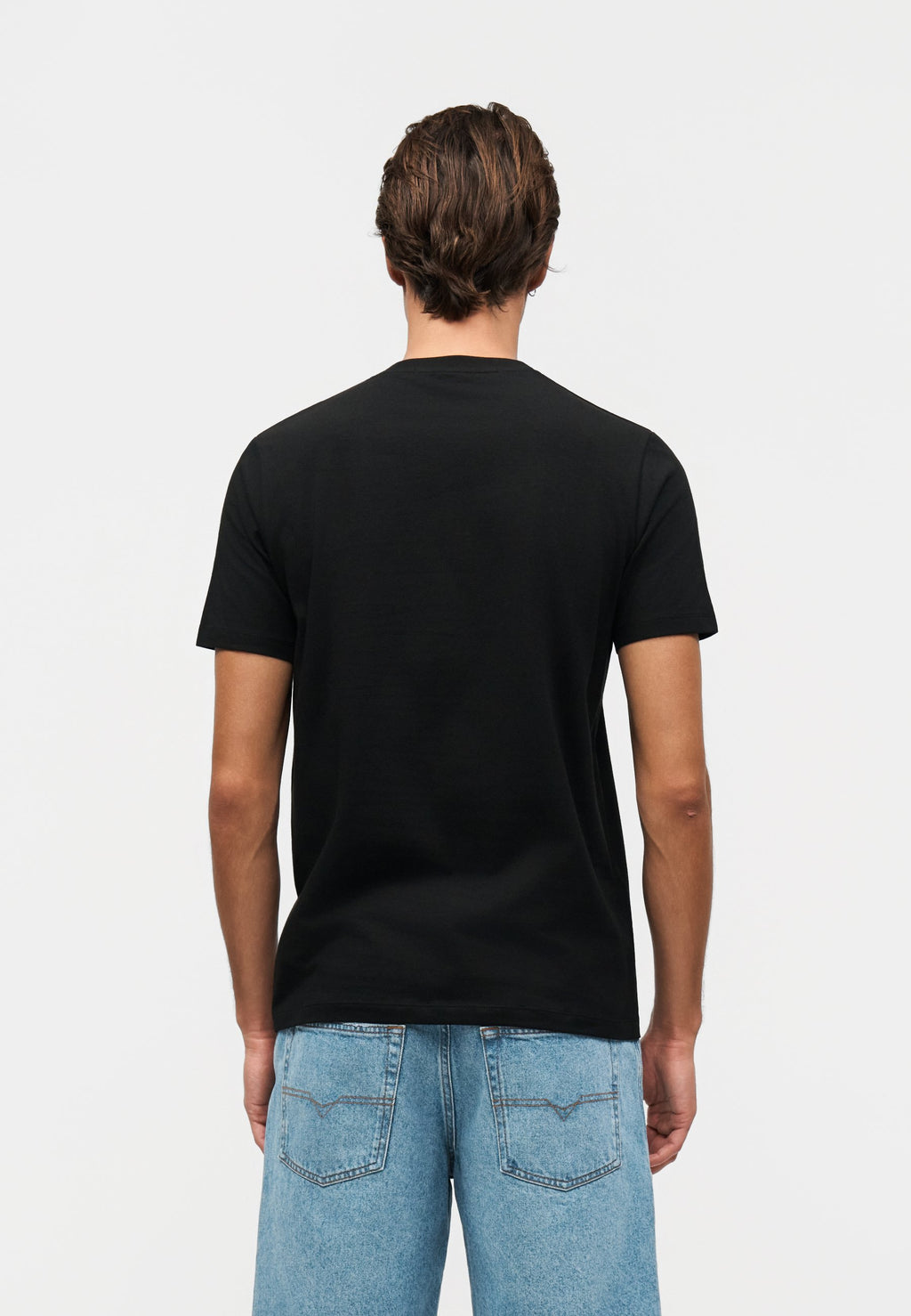 CREW NECK - Print T-shirt - gold-coloured