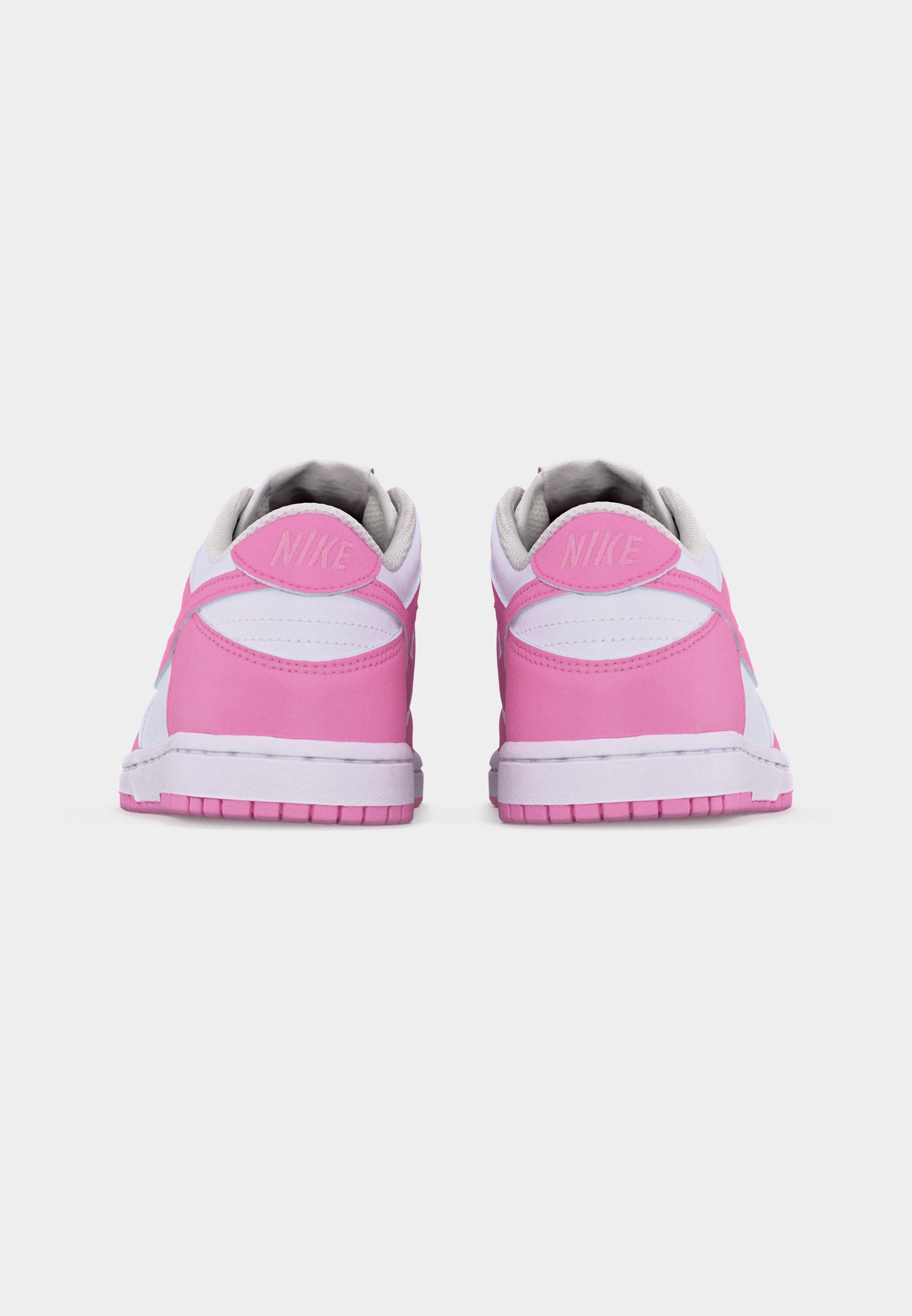 DUNK UNISEX - Baskets - white/pink rise