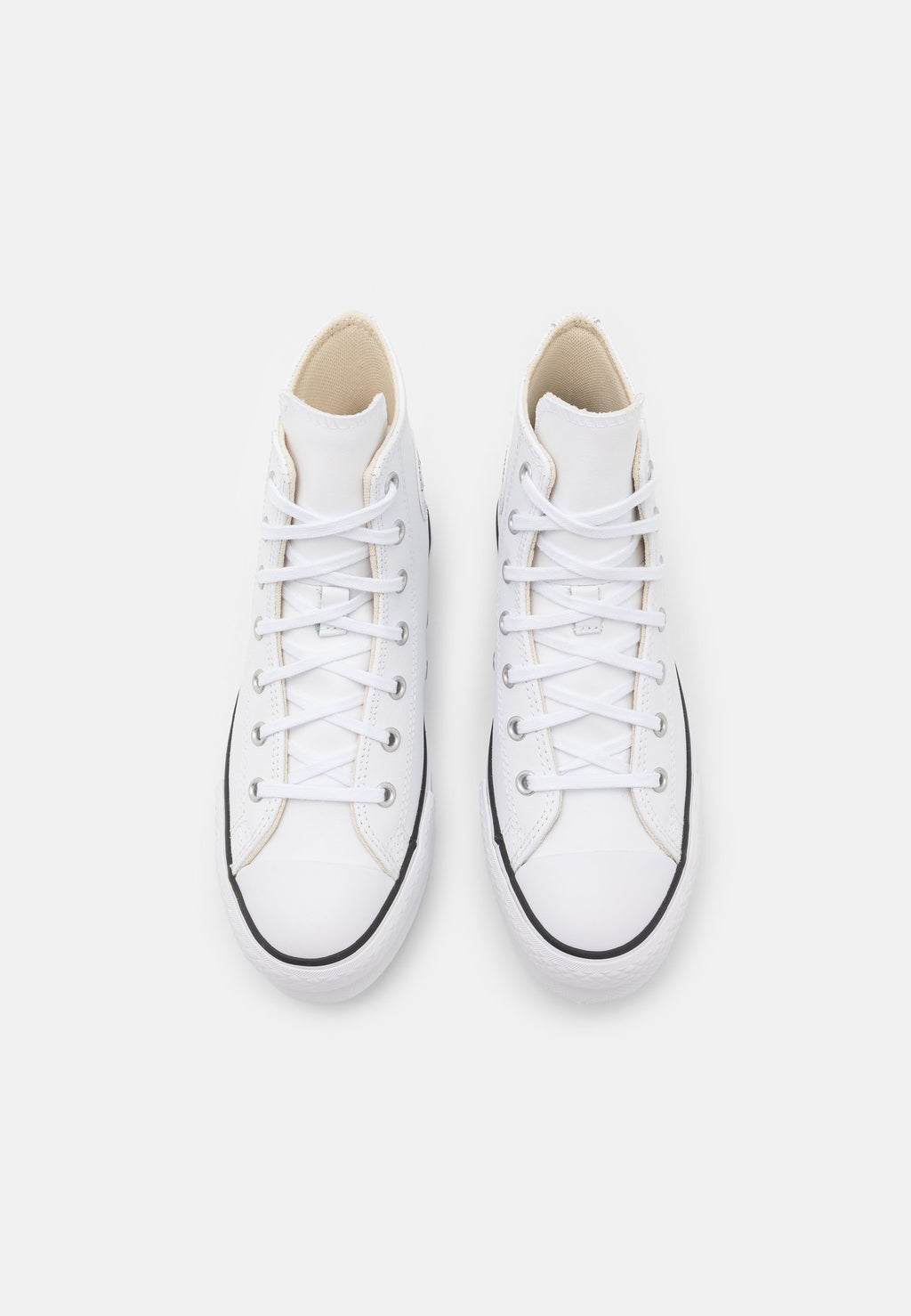 CHUCK TAYLOR ALL STAR LIFT PLATFORM  - High-top trainers - white/natural ivory/black