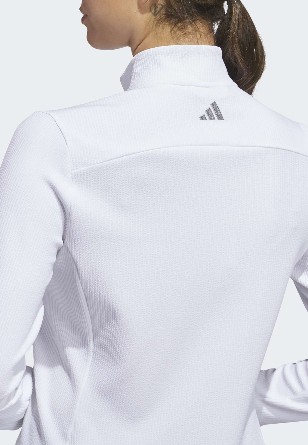 جاكيت PERFORMANCE TEXTURE FULL ZIP - جاكيت تدريب - أبيض