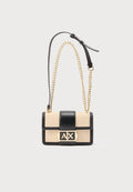 JODIE CROSSBODY - Sac bandoulière - naturel/noir