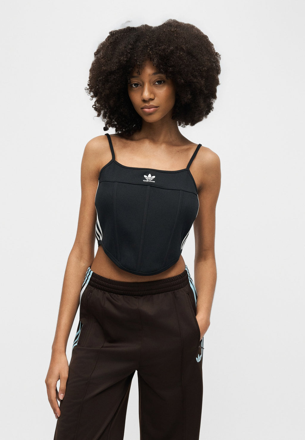 PANTALON DE SURVÊTEMENT LOOSE FIREBIRD - Bas de survêtement - aurora coffee/icey blue