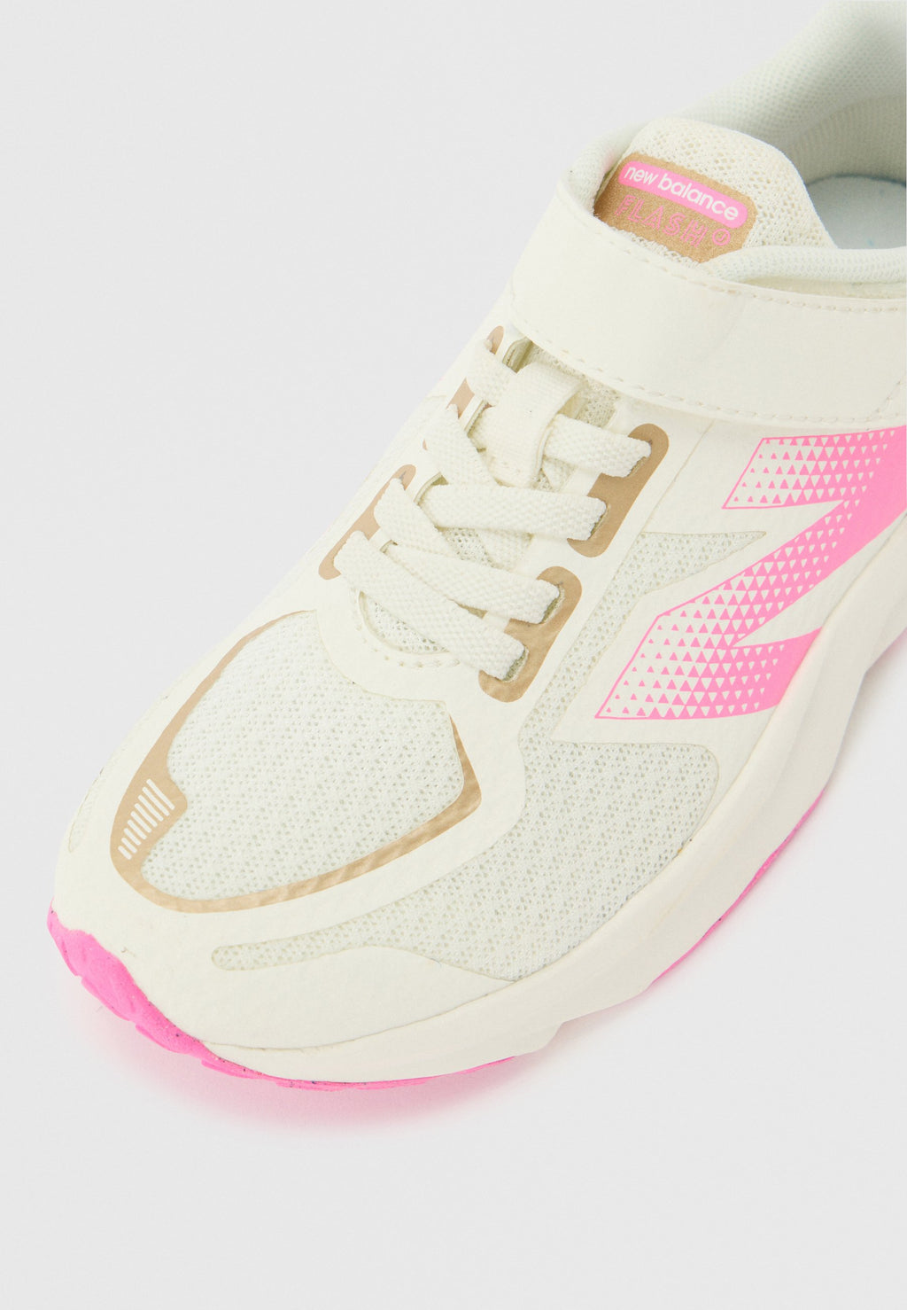 FLASH UNISEX - Road running shoes - sea salt/pink heat/gold-coloured