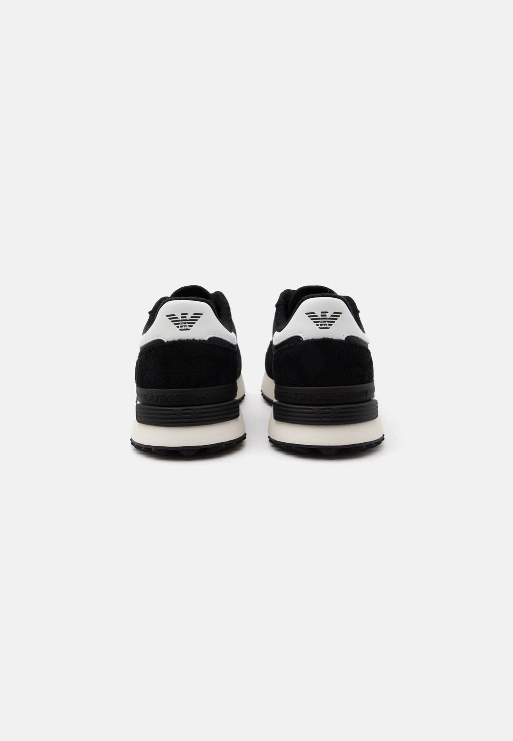 VINTAGE RUNNING UNISEX - Trainers - full black/white