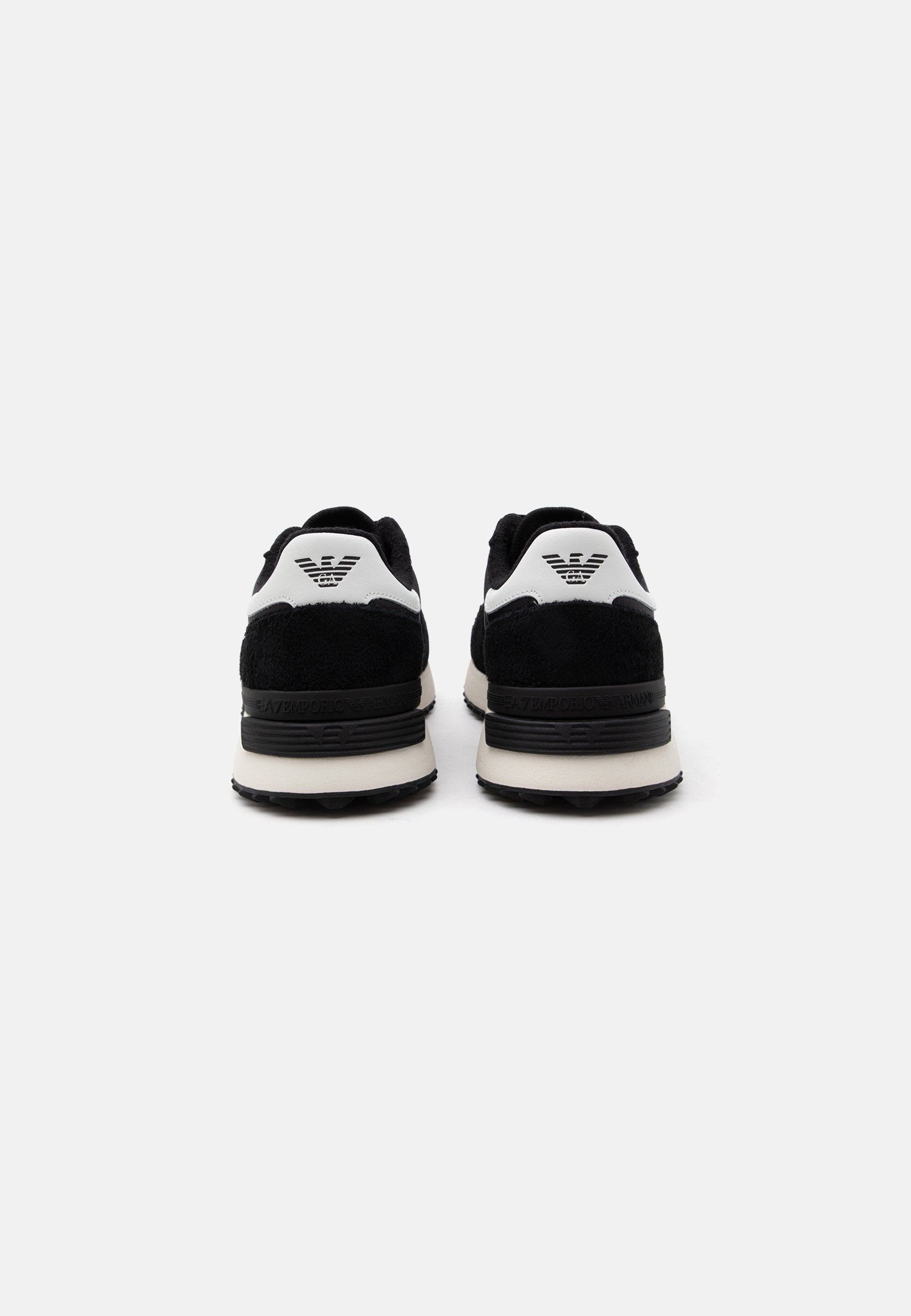 VINTAGE RUNNING UNISEX - Trainers - full black/white