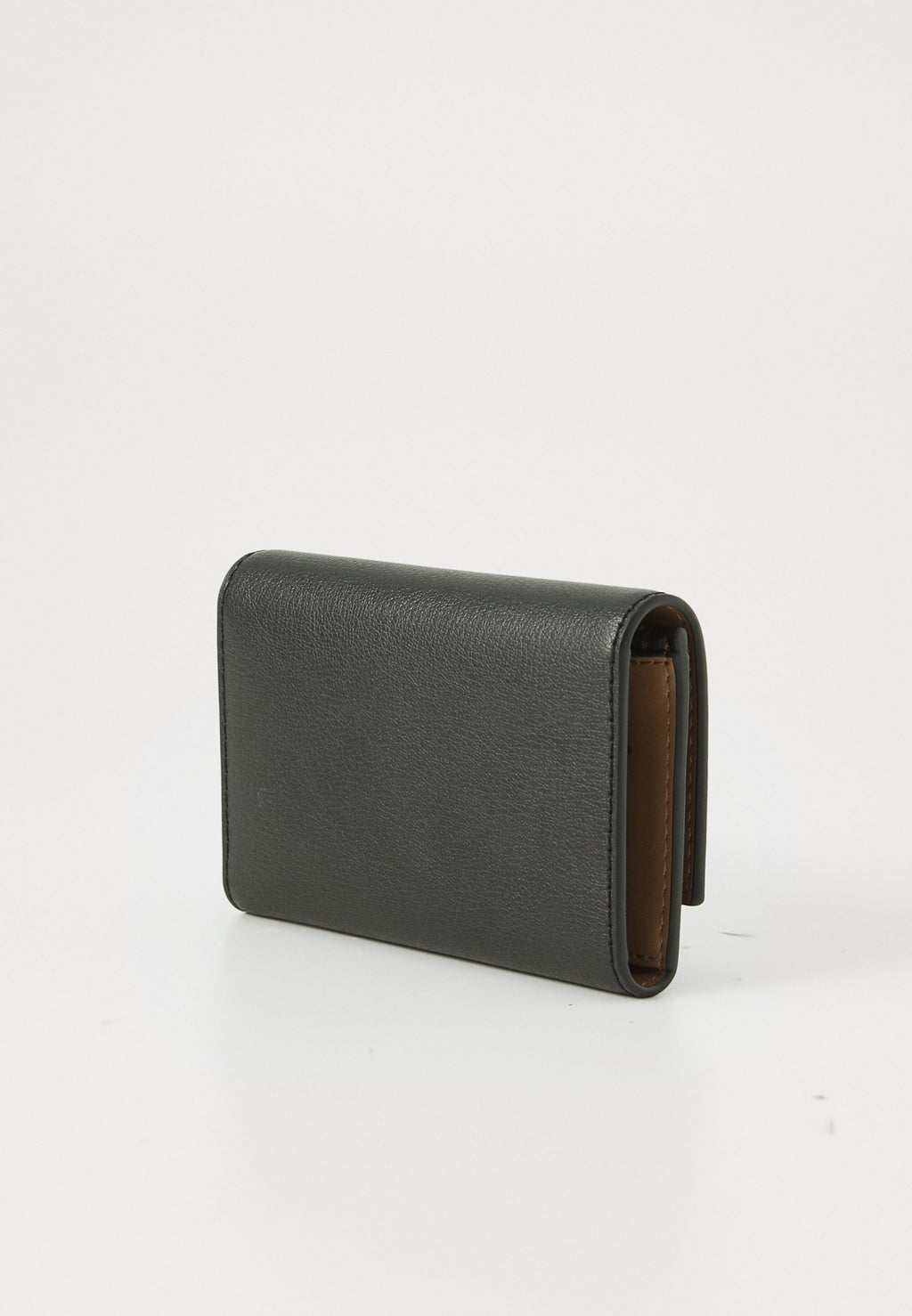 LOGO TRIFOLD ZIP POCKET - Wallet - black/toasted coconut