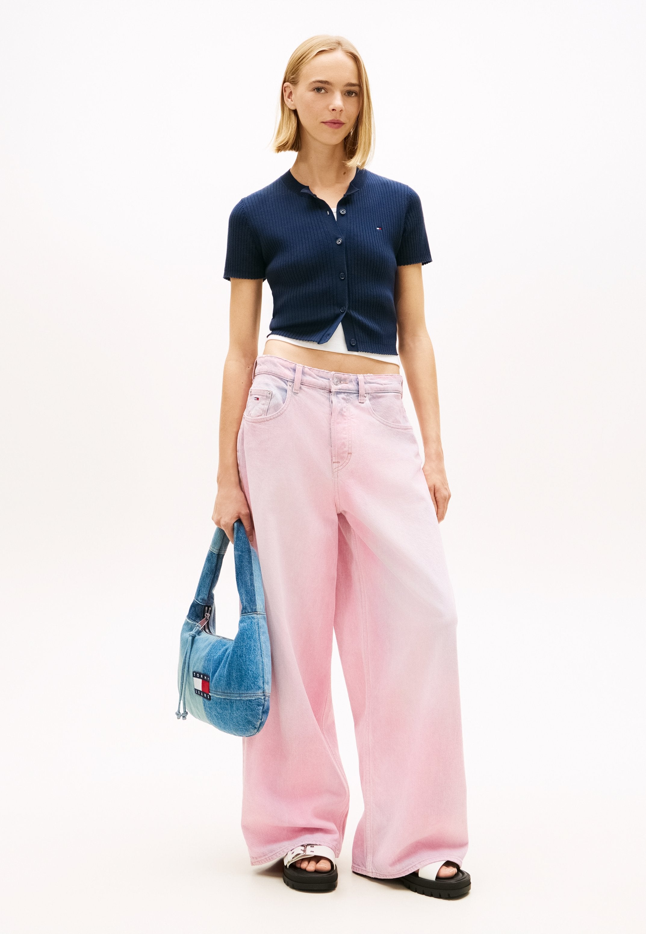 ESSENTIAL CARDIGAN - Cardigan - bleu marine foncé