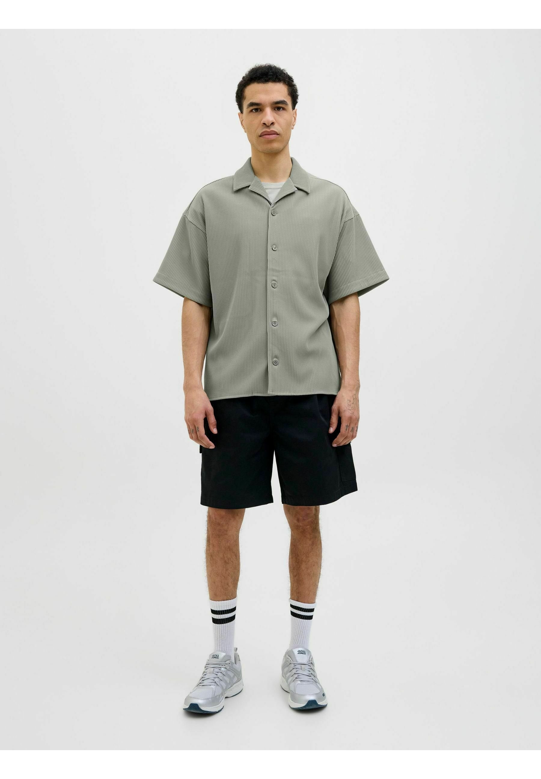 Wide Fit - Shirt - shadow