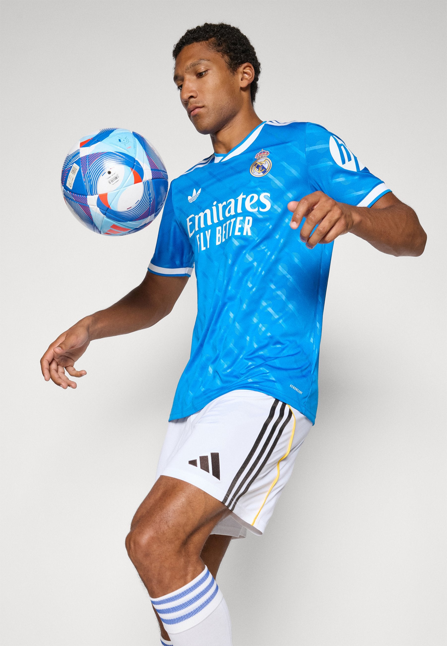 REAL MADRID 25/26 THIRD JERSEY - Club wear - bluebird