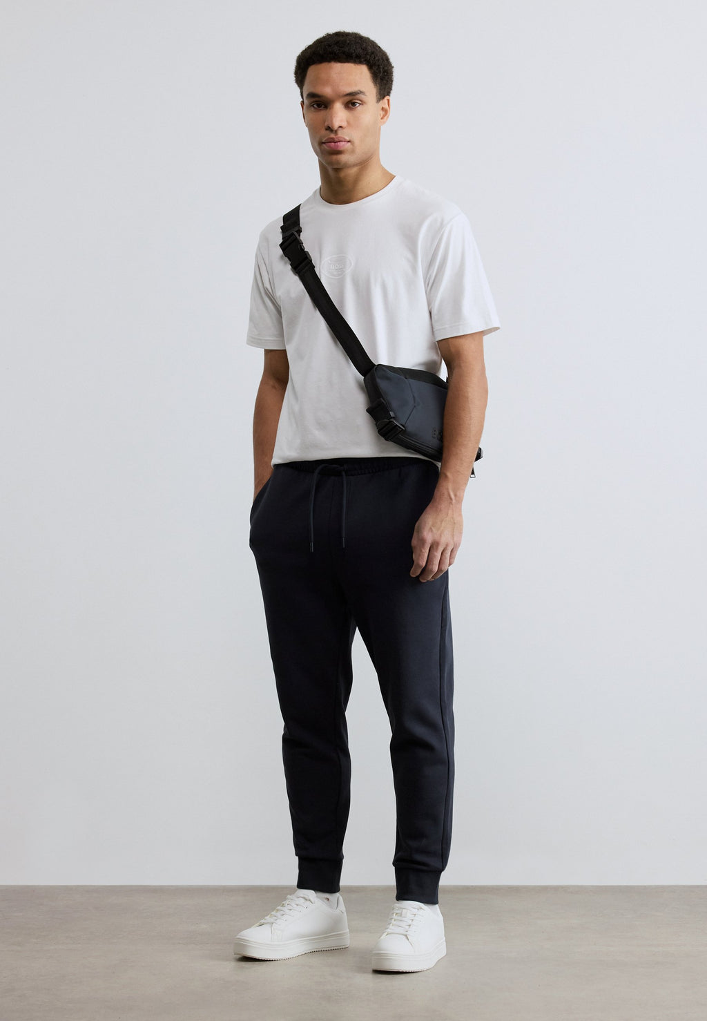 HADIKO - Tracksuit bottoms - dark blue