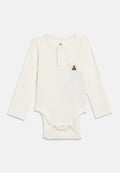 BABY FIRST FAVORITES TINYRIB BODYSUIT - Body - new off white