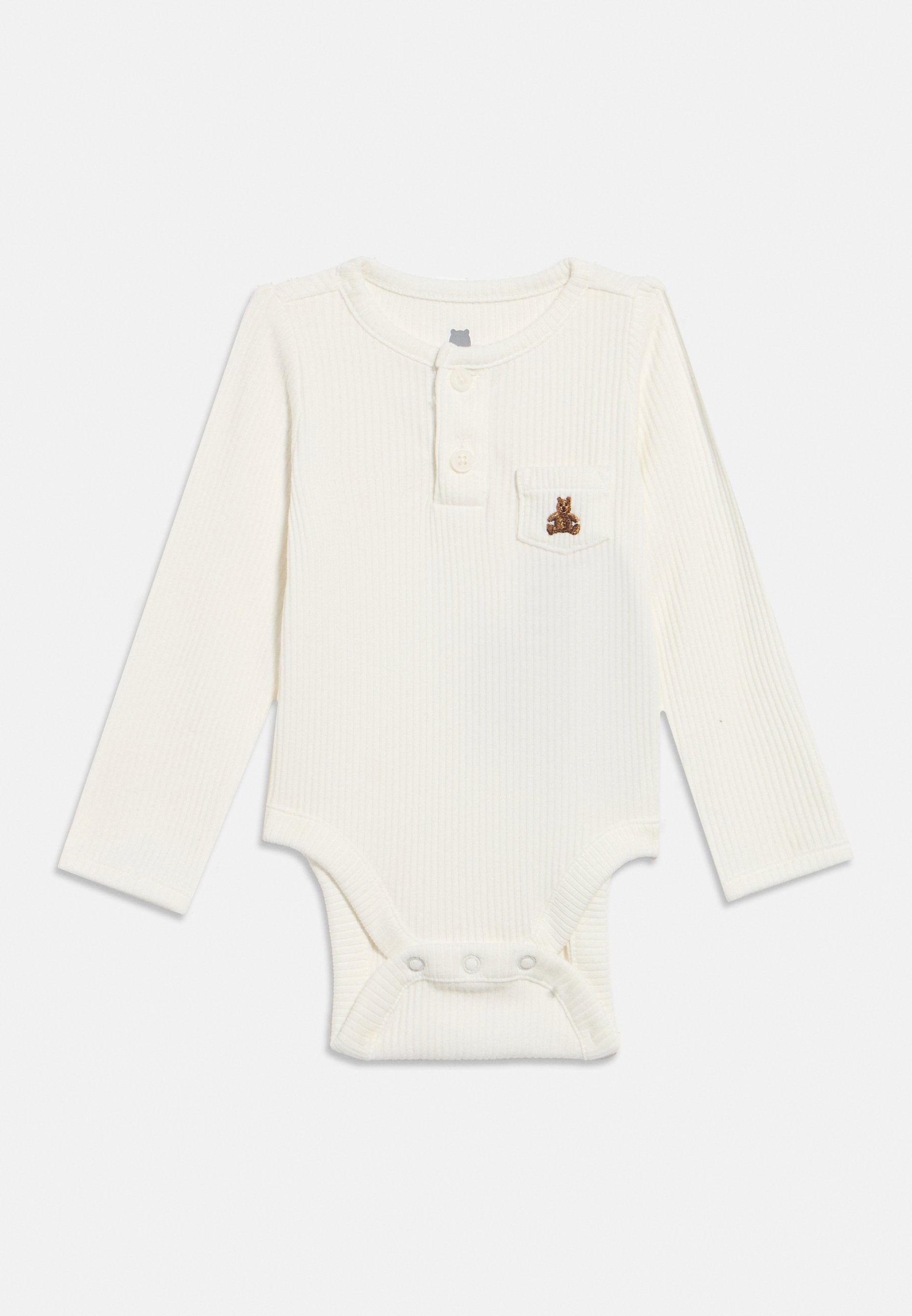 BABY FIRST FAVORITES TINYRIB BODYSUIT - Body - new off white