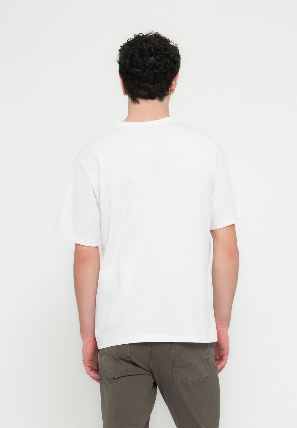 JJESOHO TEE SS CREW NECK NOOS - Print T-shirt - white
