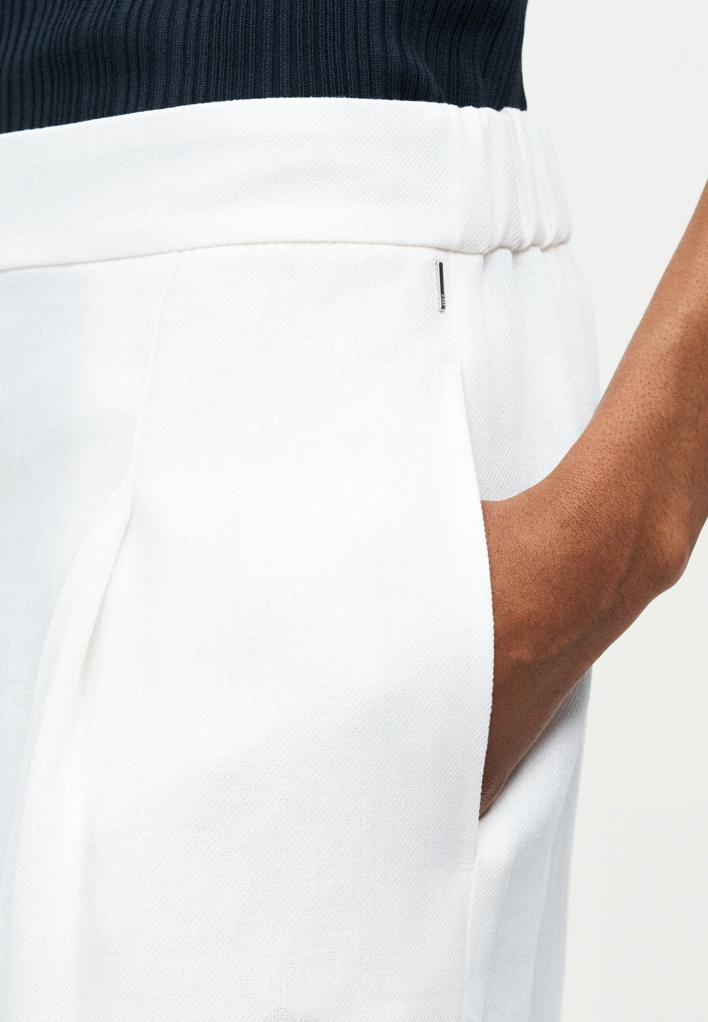TIANA - Trousers - white