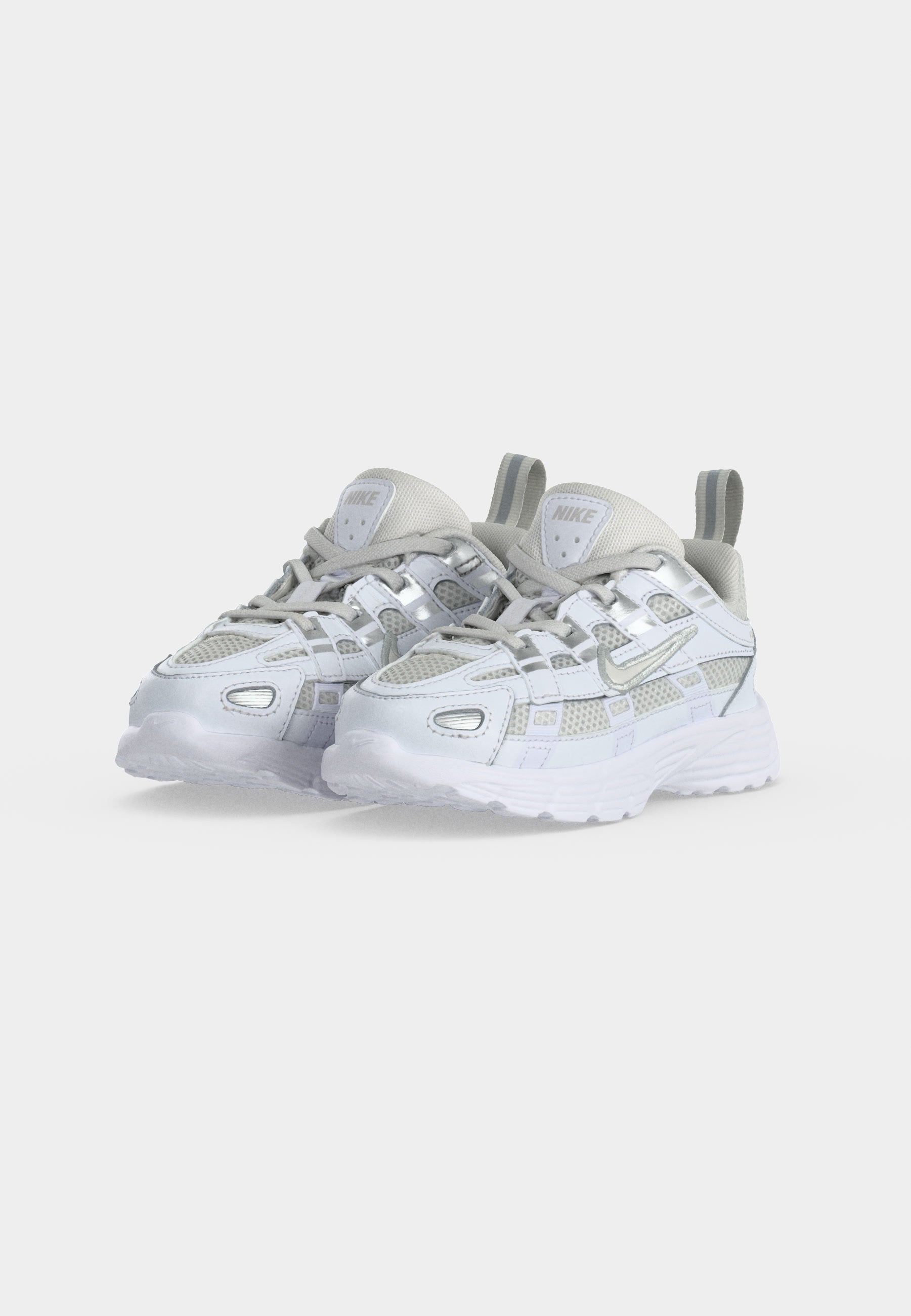 P 6000 UNISEX - Baskets - nuance platine/blanc/argenté métallique