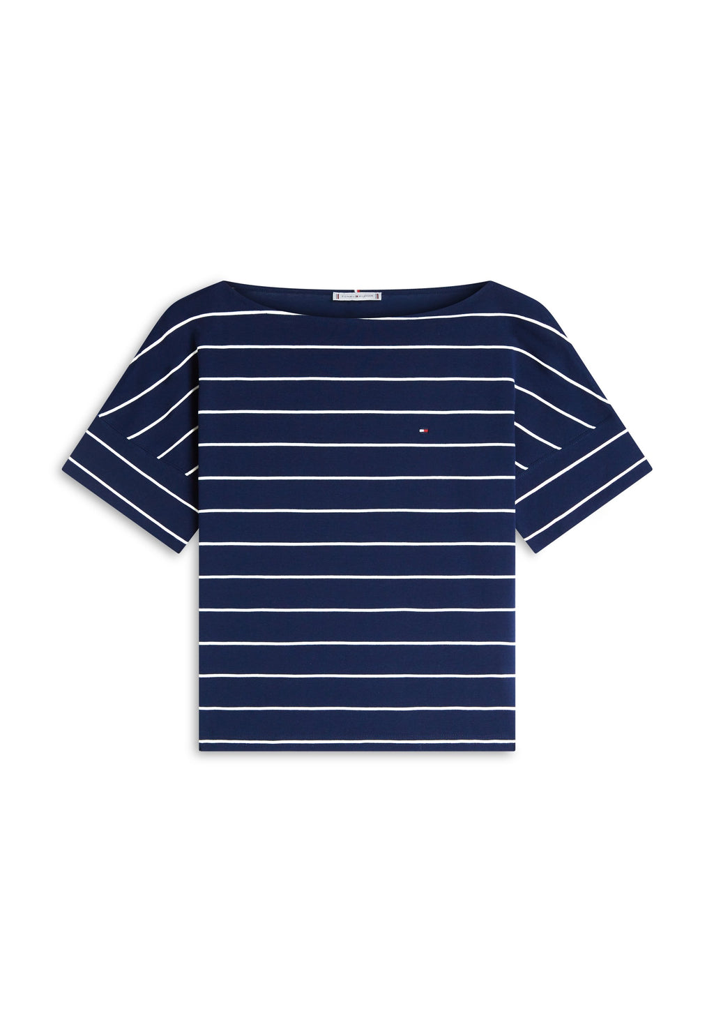 تي شيرت BOAT NECK GROWN-ON SLEEVE - تي شيرت مطبوع - ليلي داكن/إكر