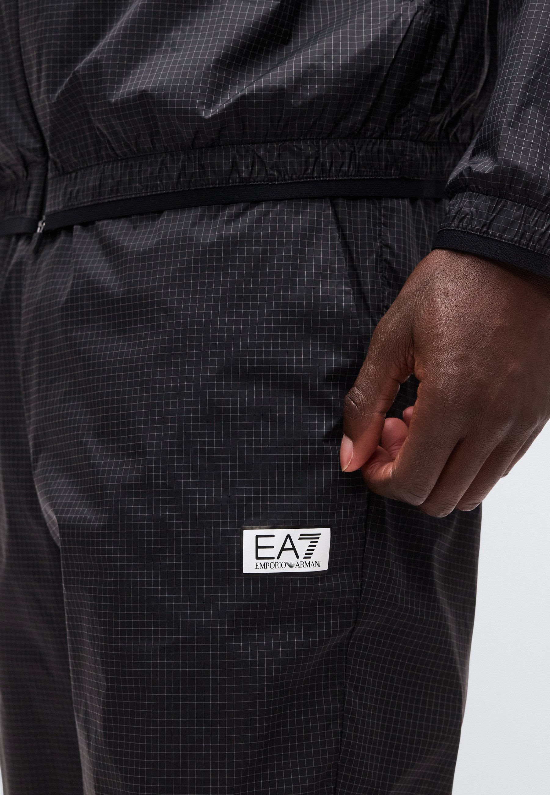 TRACKSUIT HOODED - Tracksuit - black