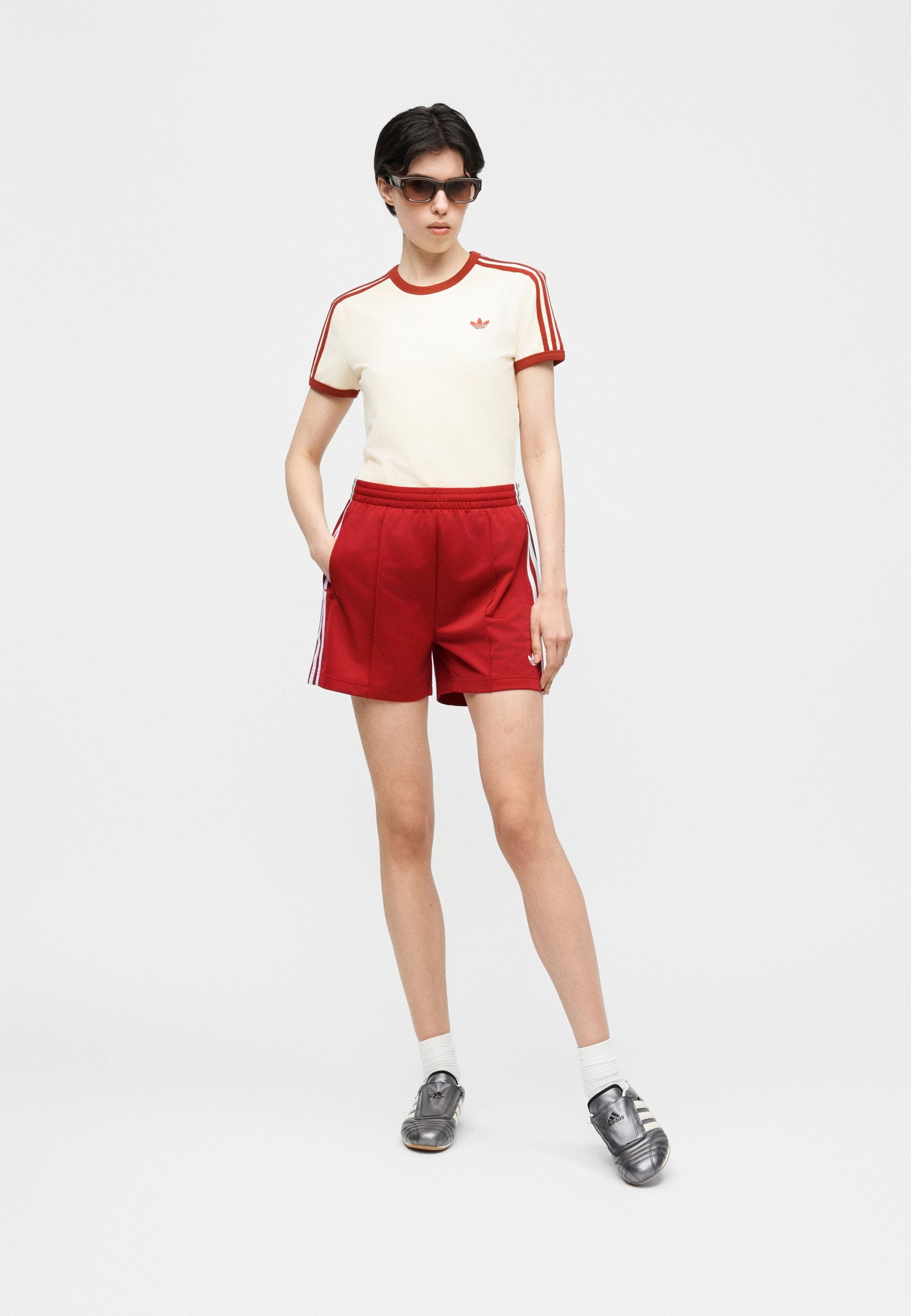 FIREBIRD CLASSIC - Shorts - team victory red/white