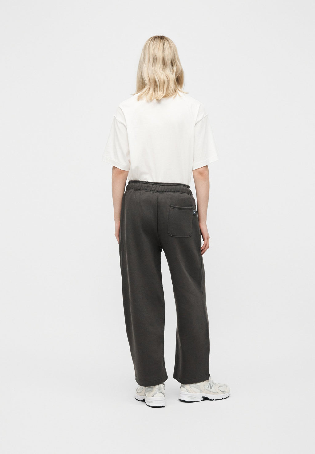 Tracksuit bottoms - faded black