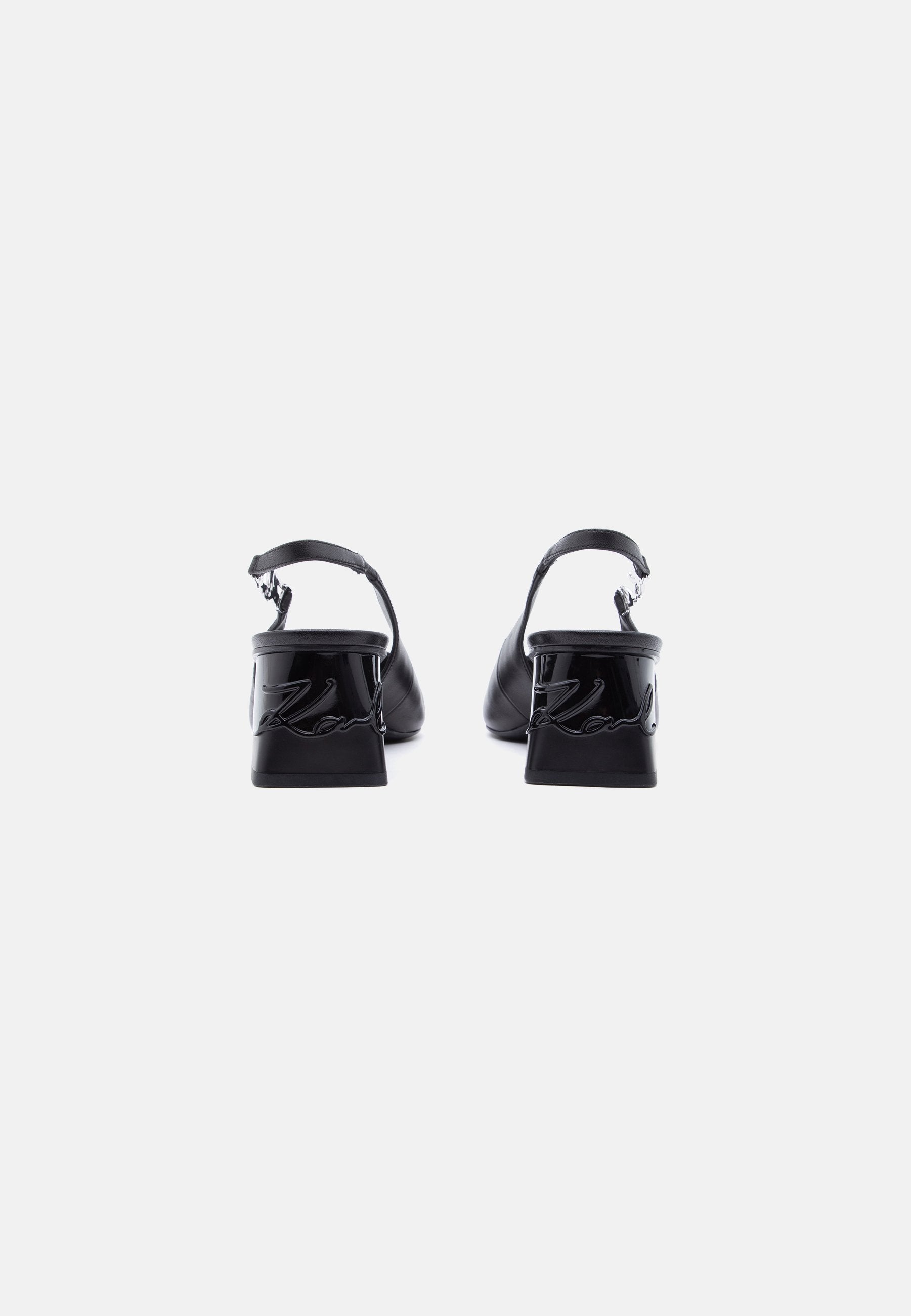 KAYLA SLINGBACK - Escarpins classiques - noir