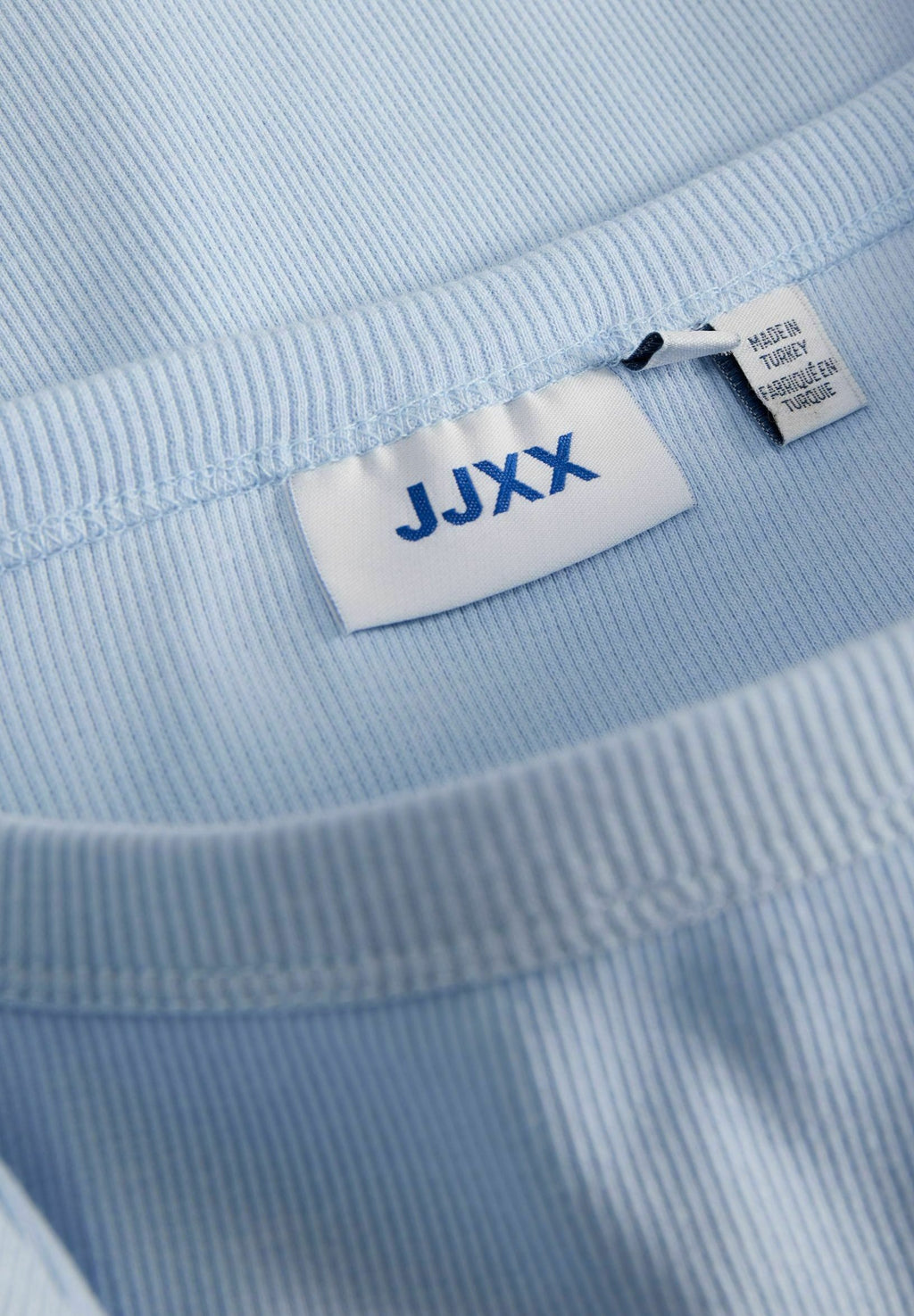 JXFIFI STR 3/4 BOATNECK TOP JRS NOOS - بلوزة بأكمام طويلة - سماء