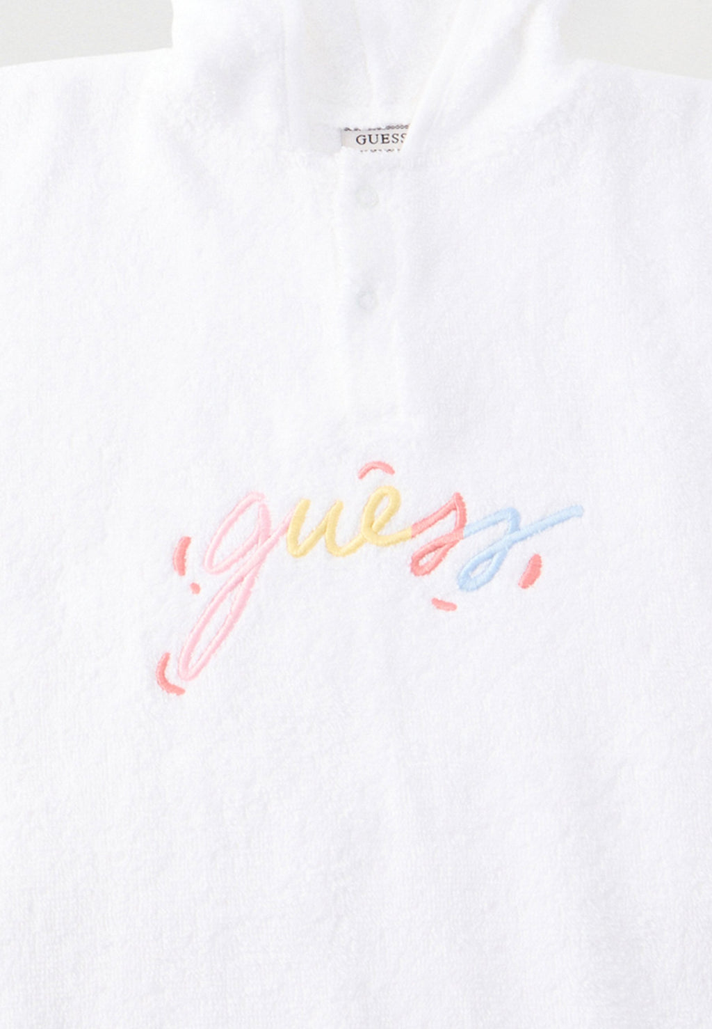 BABY TOWEL UNISEX - Bath towel - pure white