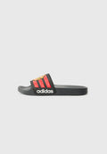 ADILETTE MANCHESTER UNITED UNISEX - نعال حمام - أسود أساسي/أحمر/أبيض