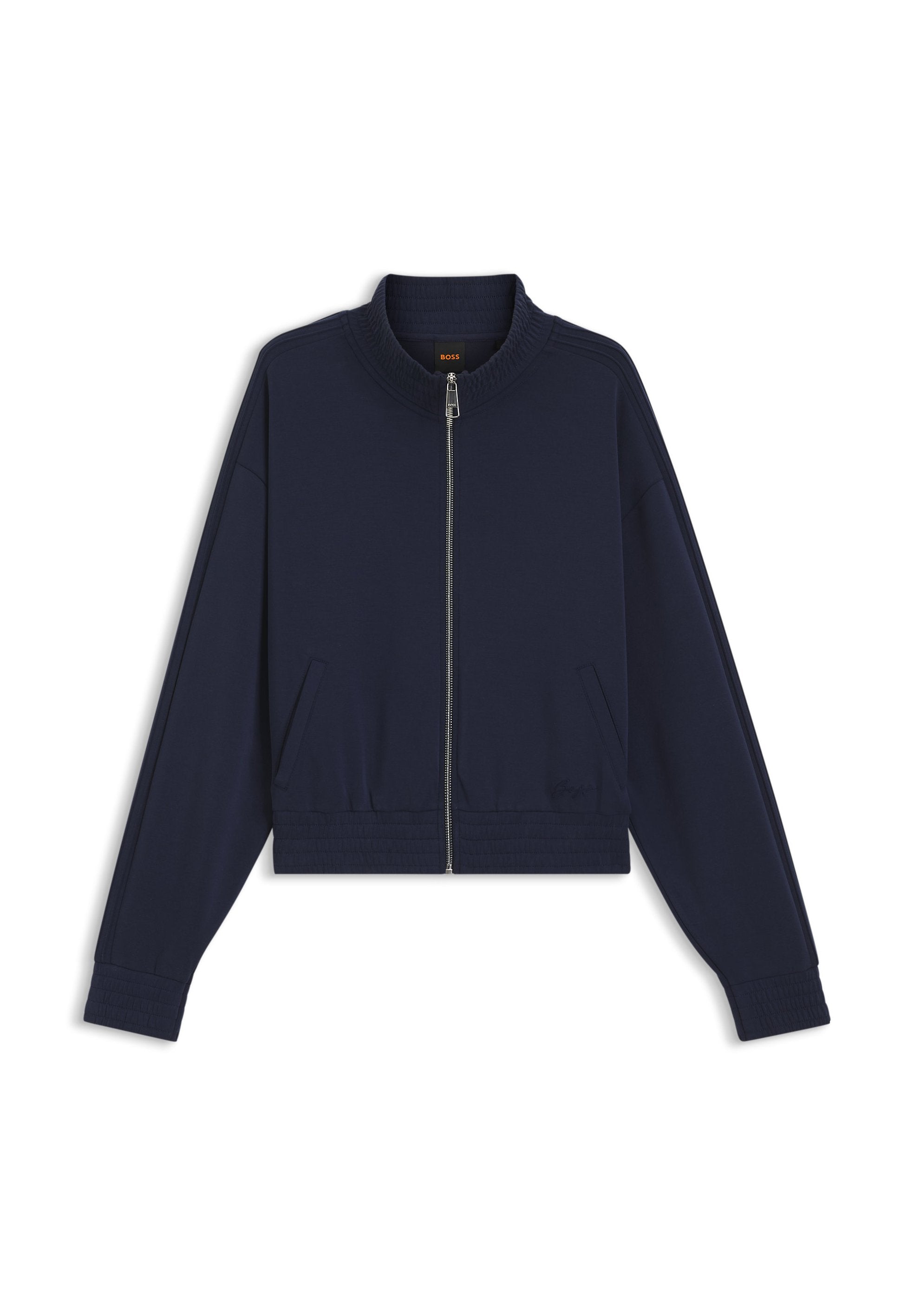 C_ECURTIS - Zip-up sweatshirt - dark blue