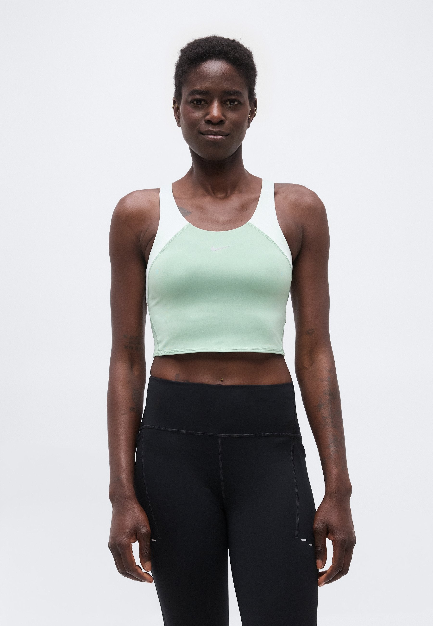 TEMPO BRA TANK - Top - barely green/steam