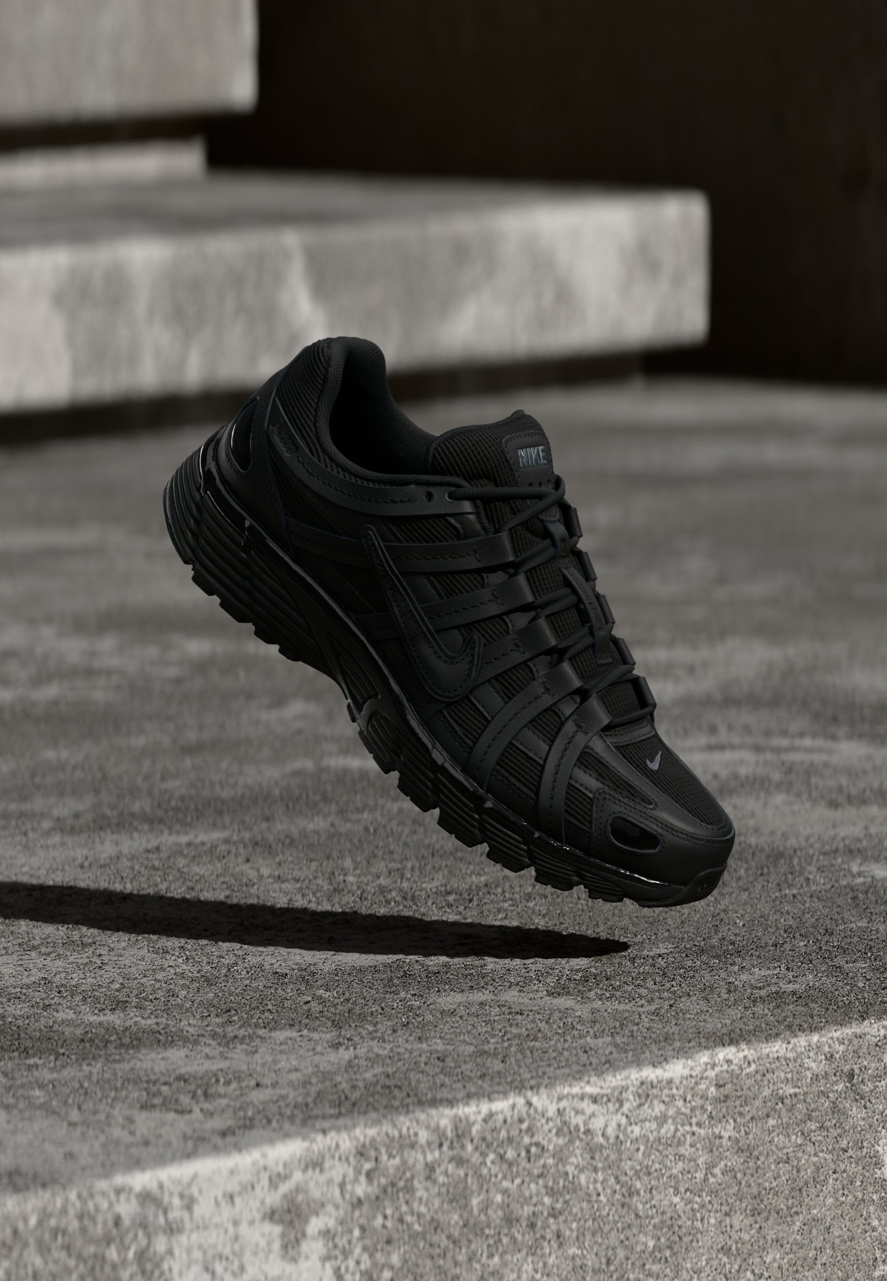 P 6000 - Trainers - black/dark grey