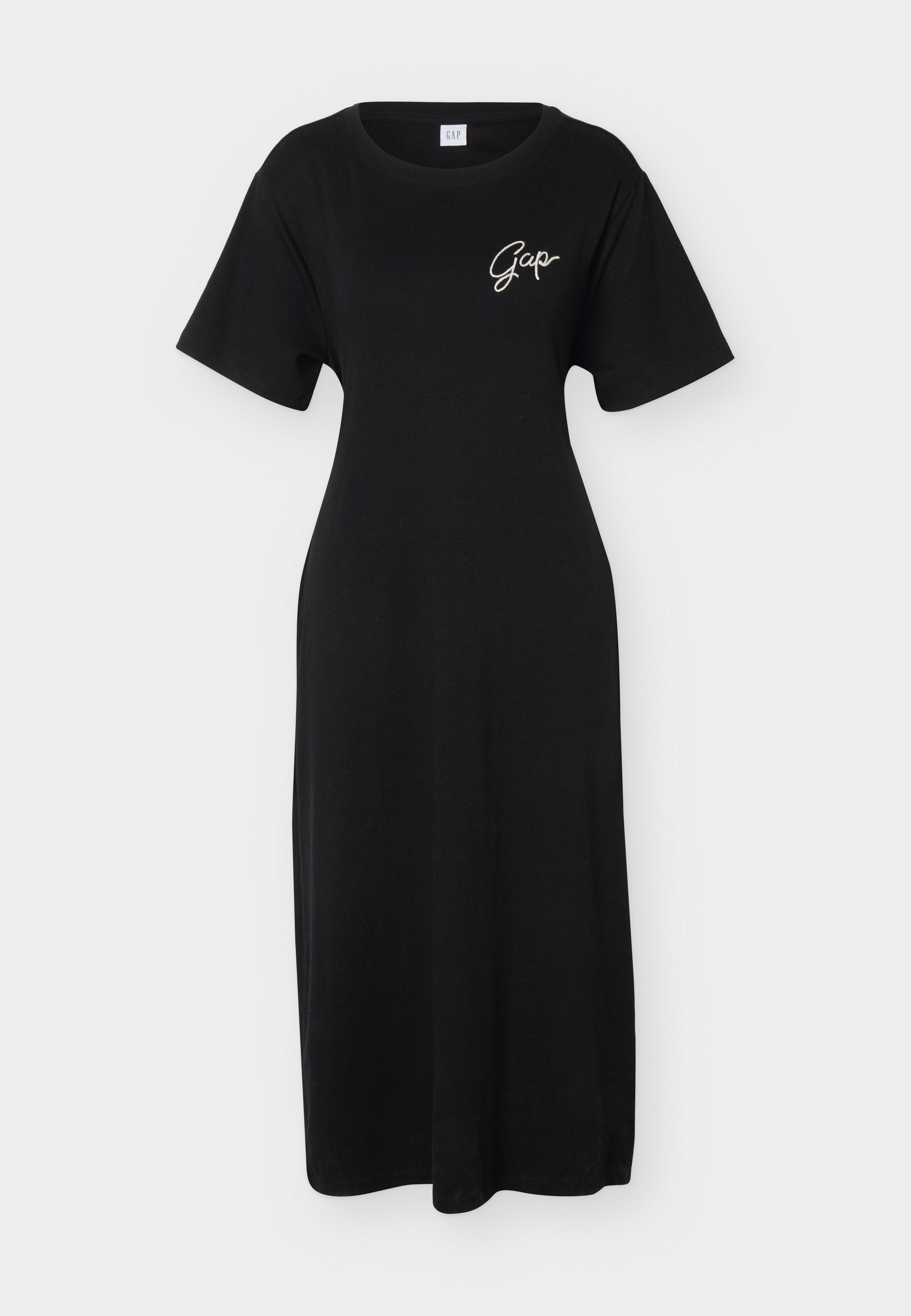 LOGO DRESS - Jersey dress - black